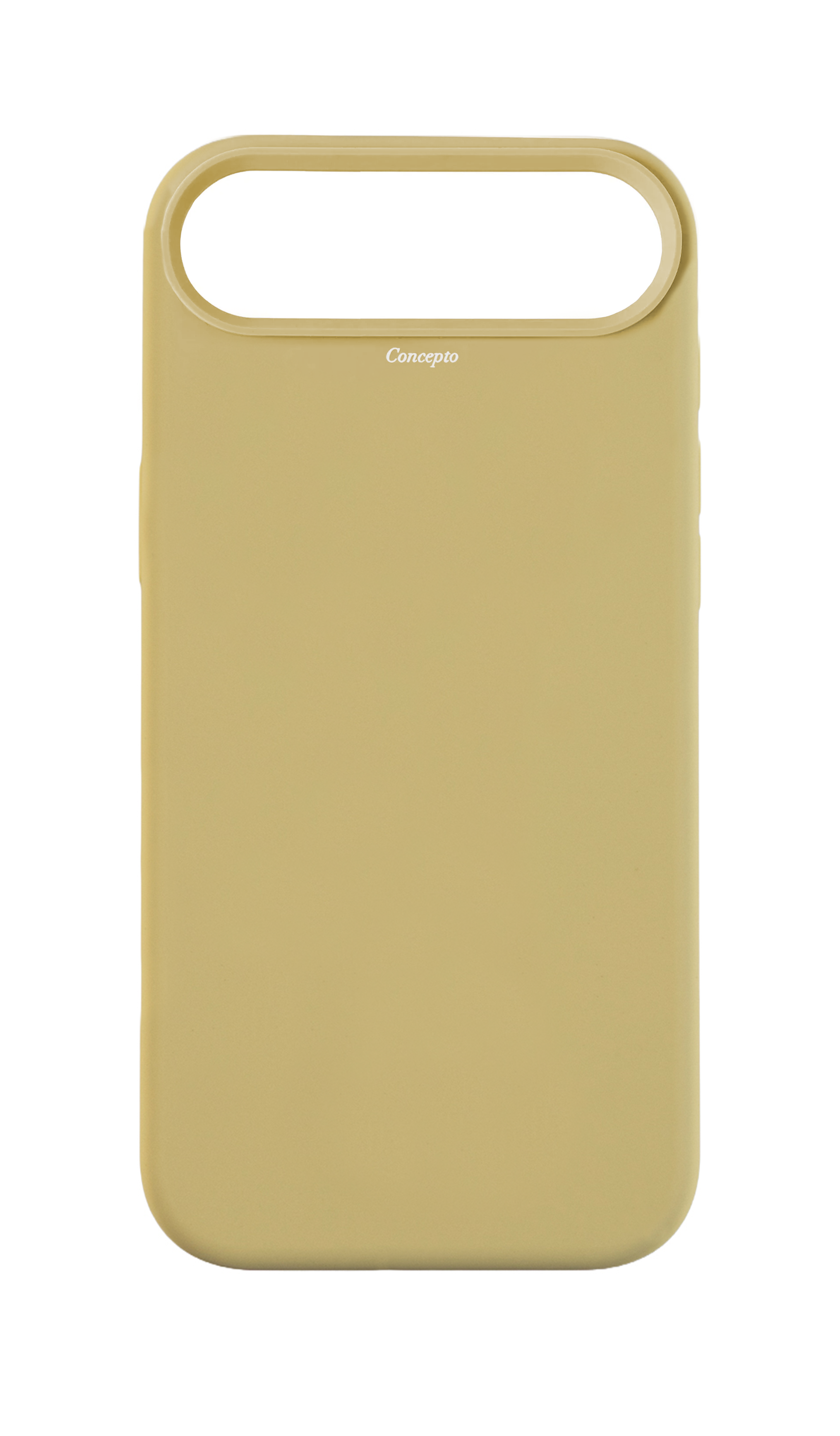Butter Yellow Silicon Strapless Case