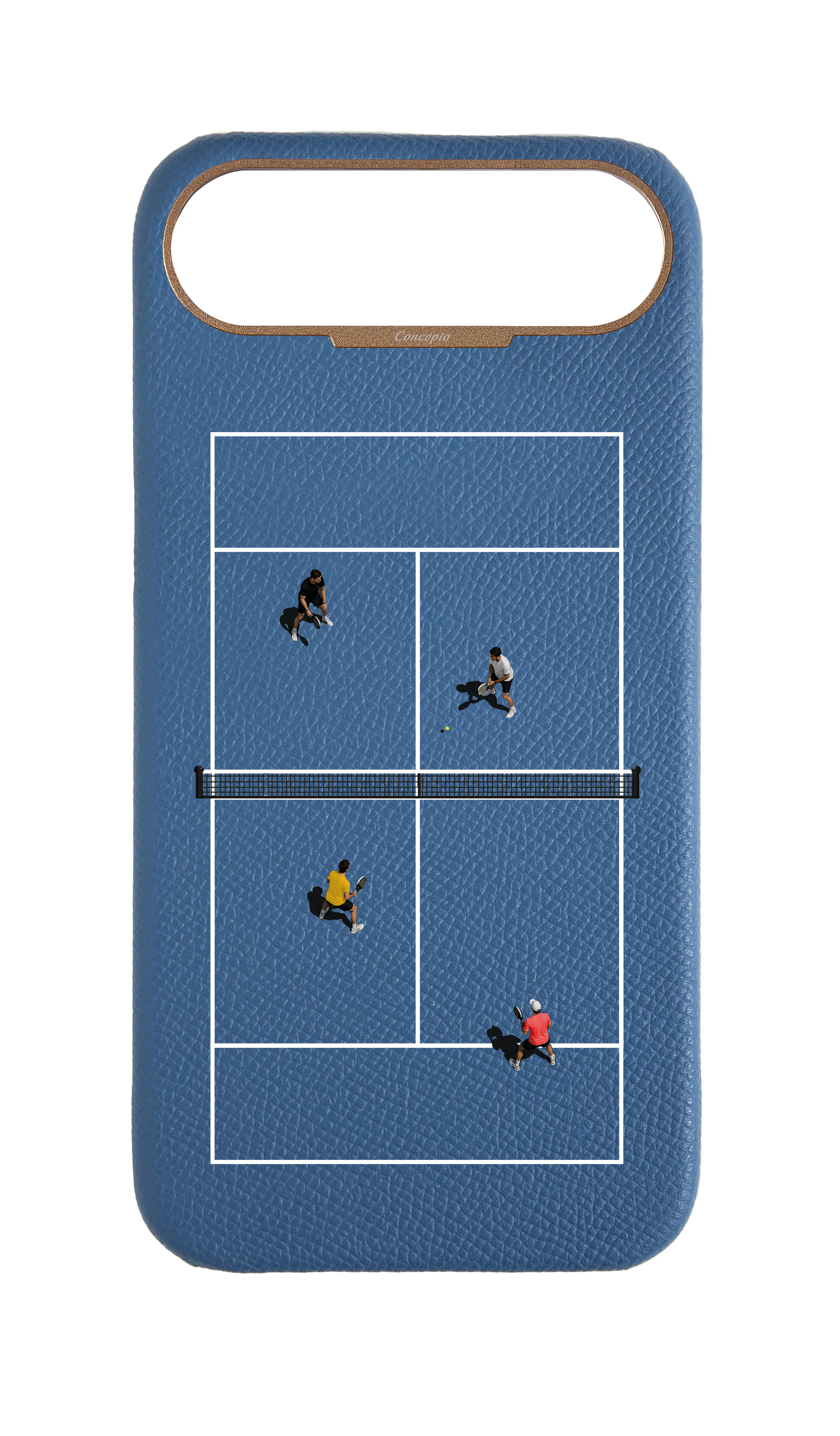 Blue Strapless Epsom Case - Padle