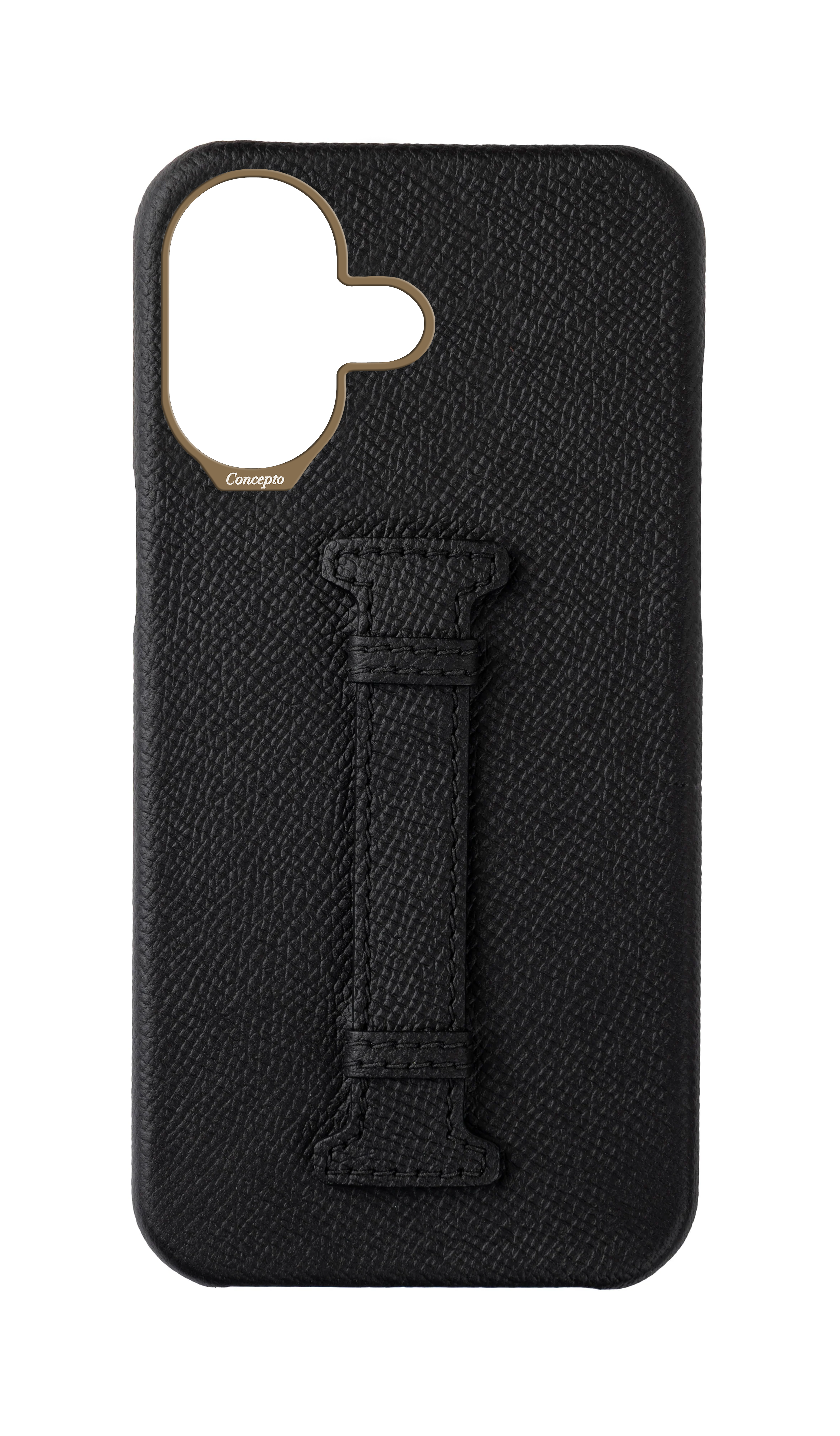 Black Epsom Middle Strap Case