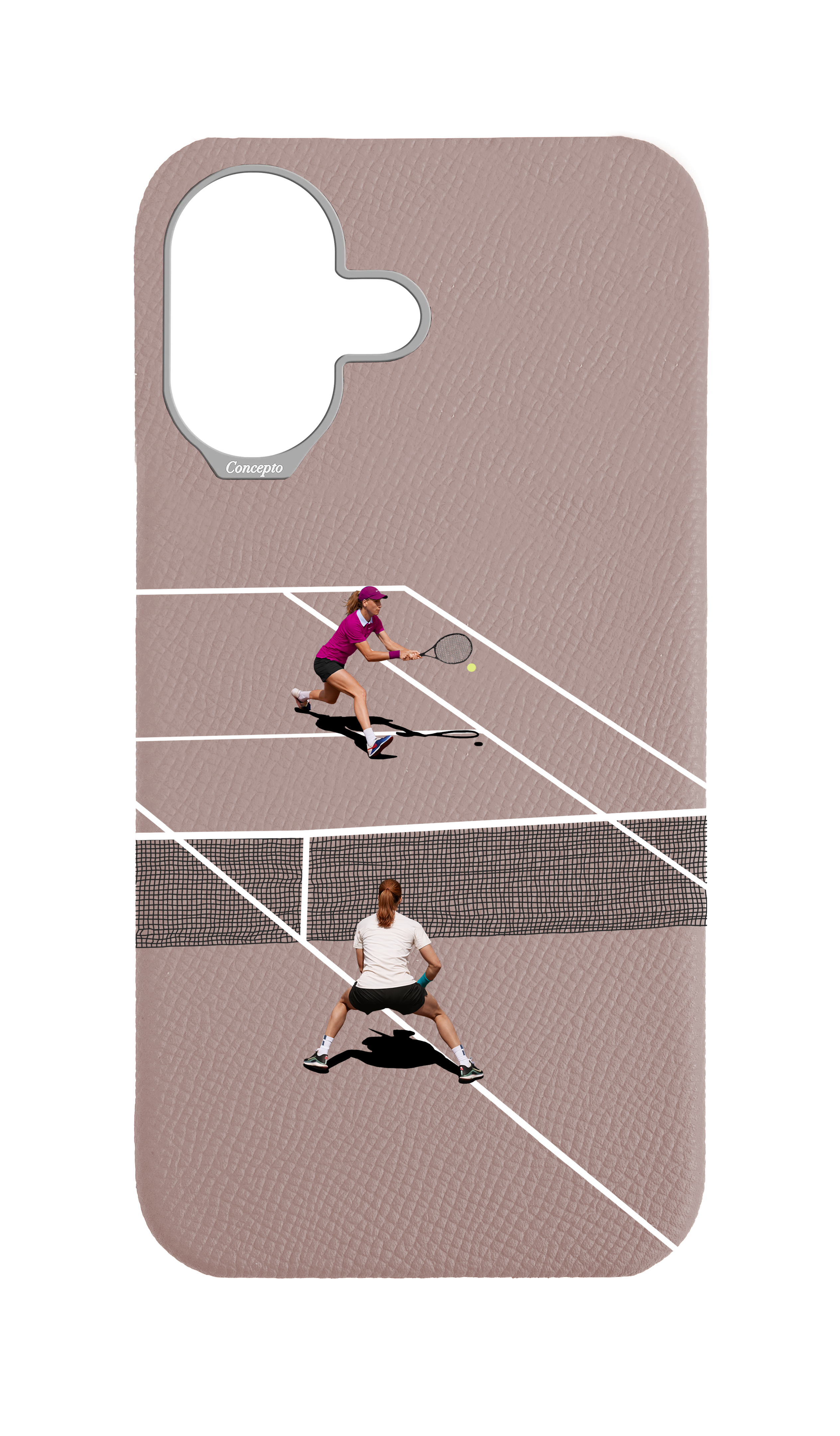 Blush Pink Strapless Case - Women Tennis