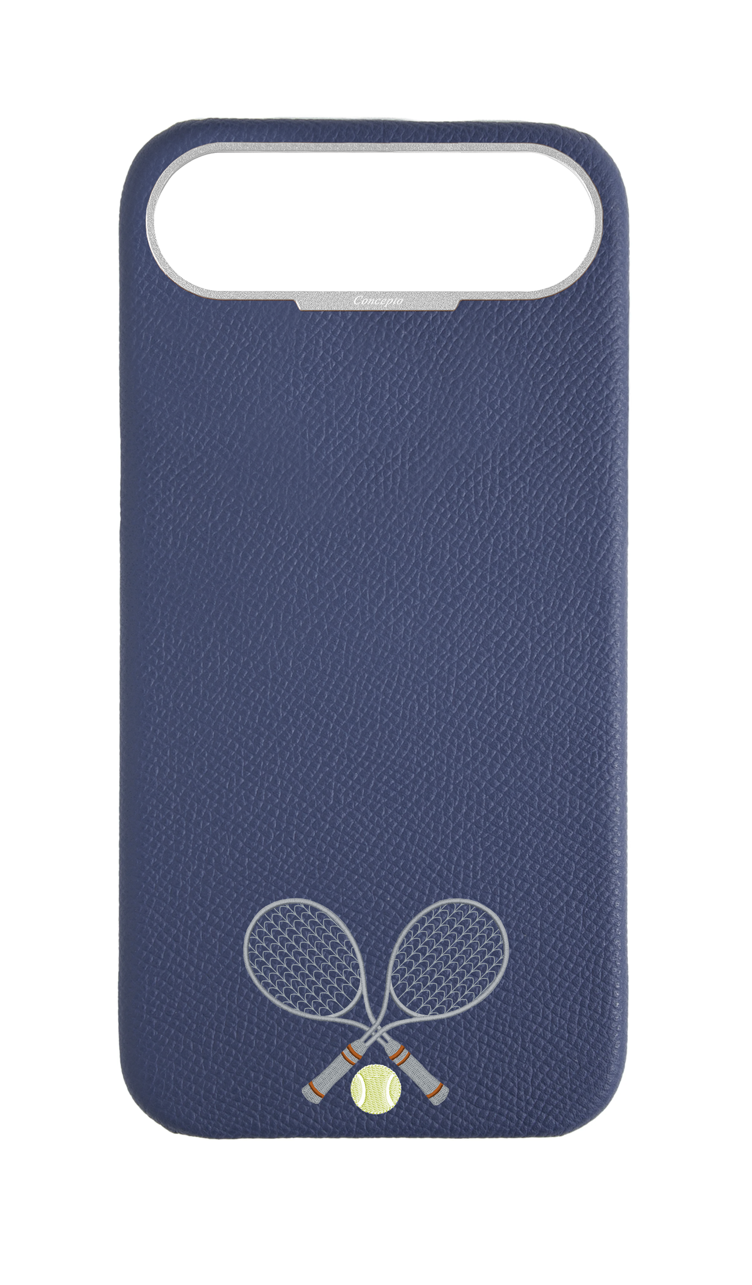 Navy Strapless Epsom Case - Concepto Arch Racket