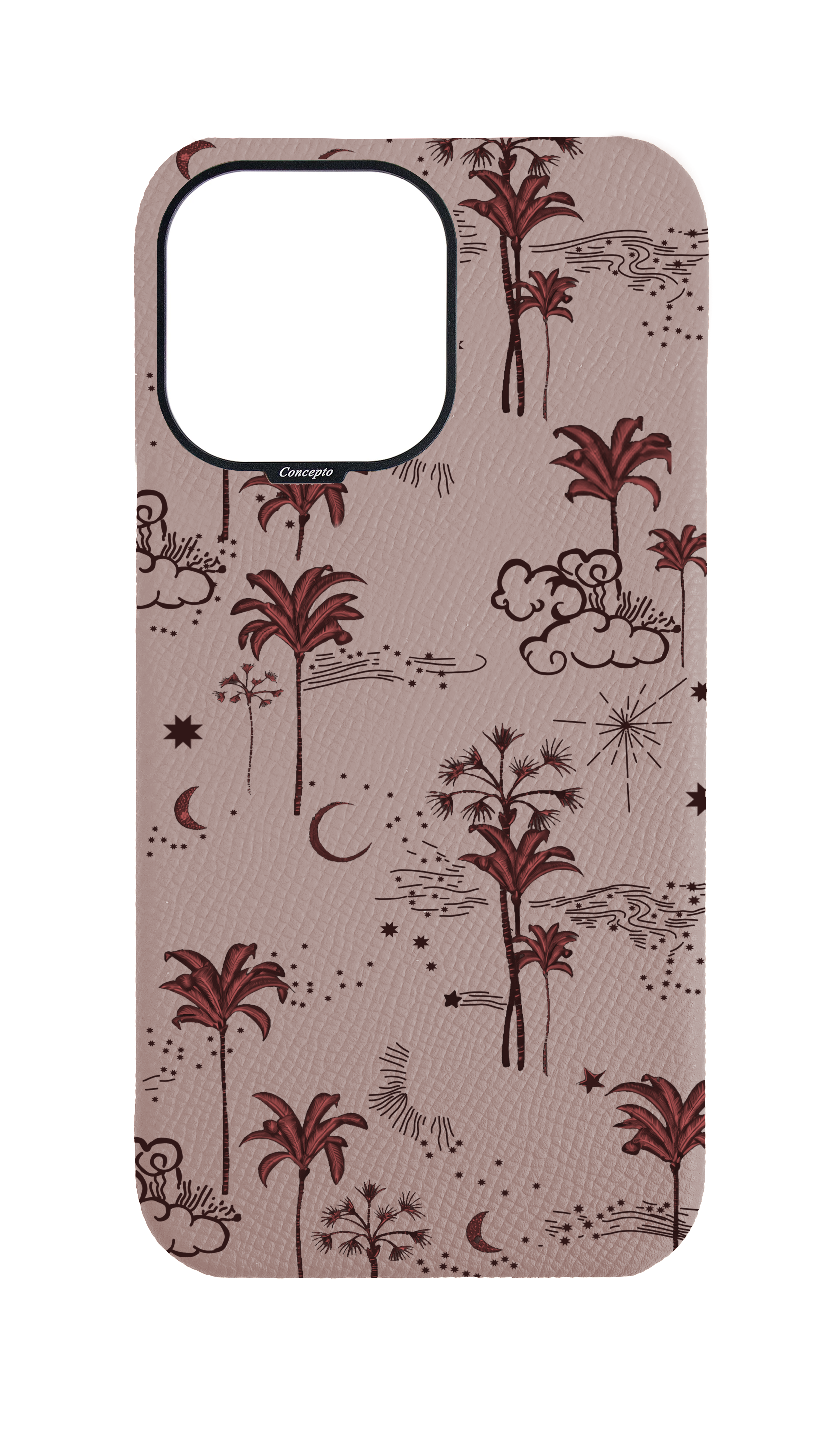Blush Pink Strapless Case - Crescent Oasis