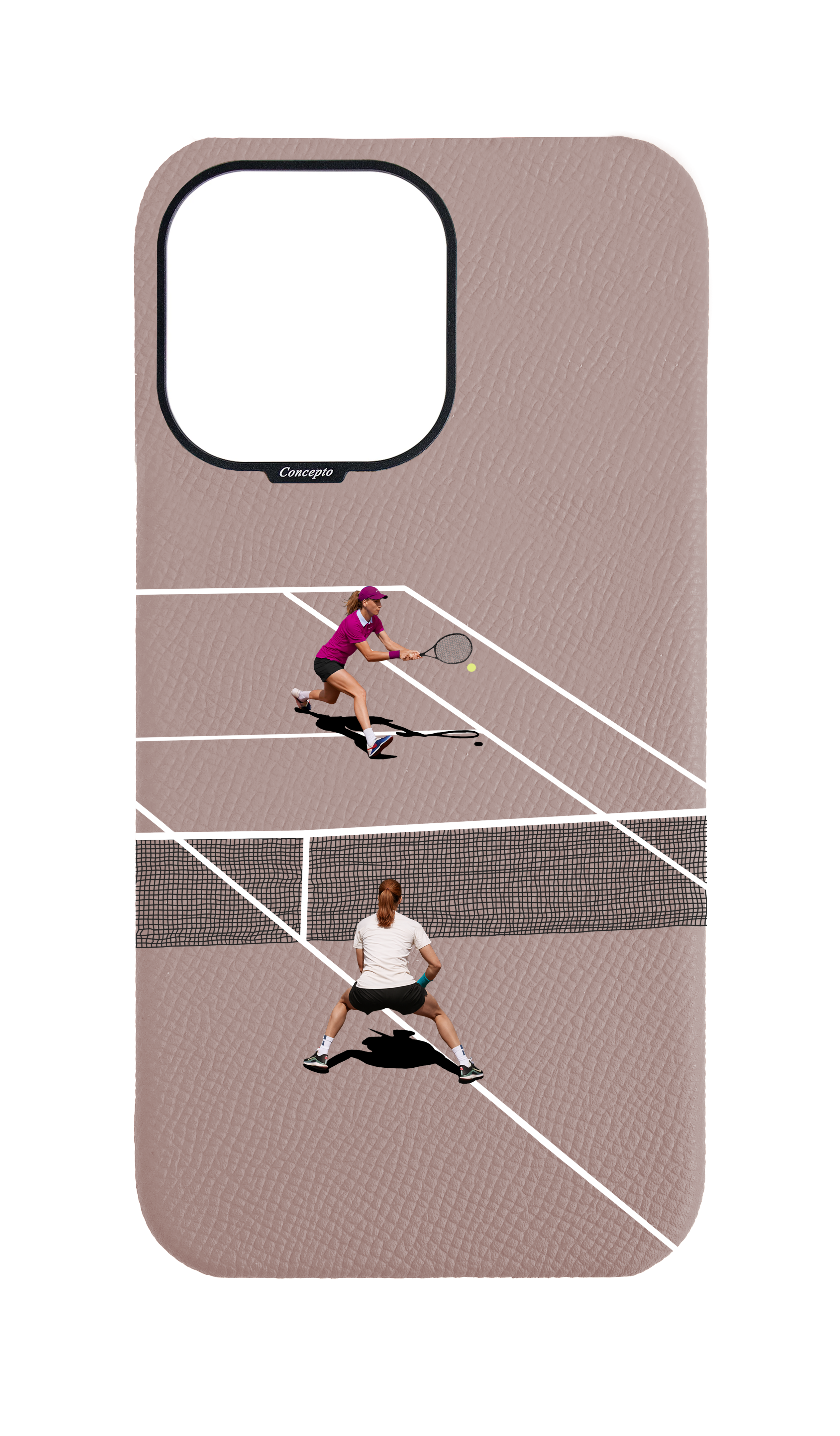 Blush Pink Strapless Case - Women Tennis