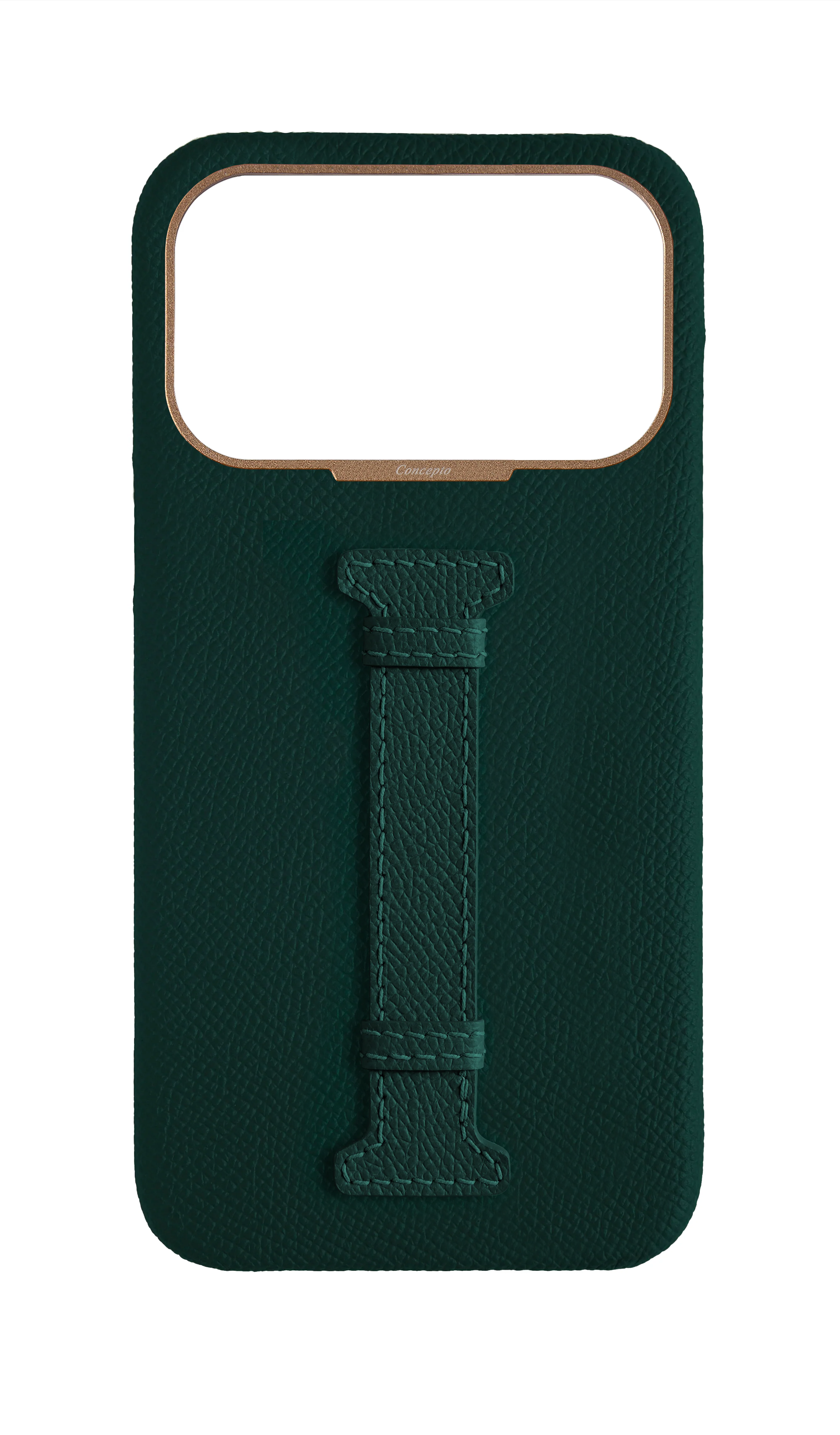 Green Epsom Middle Strap Case