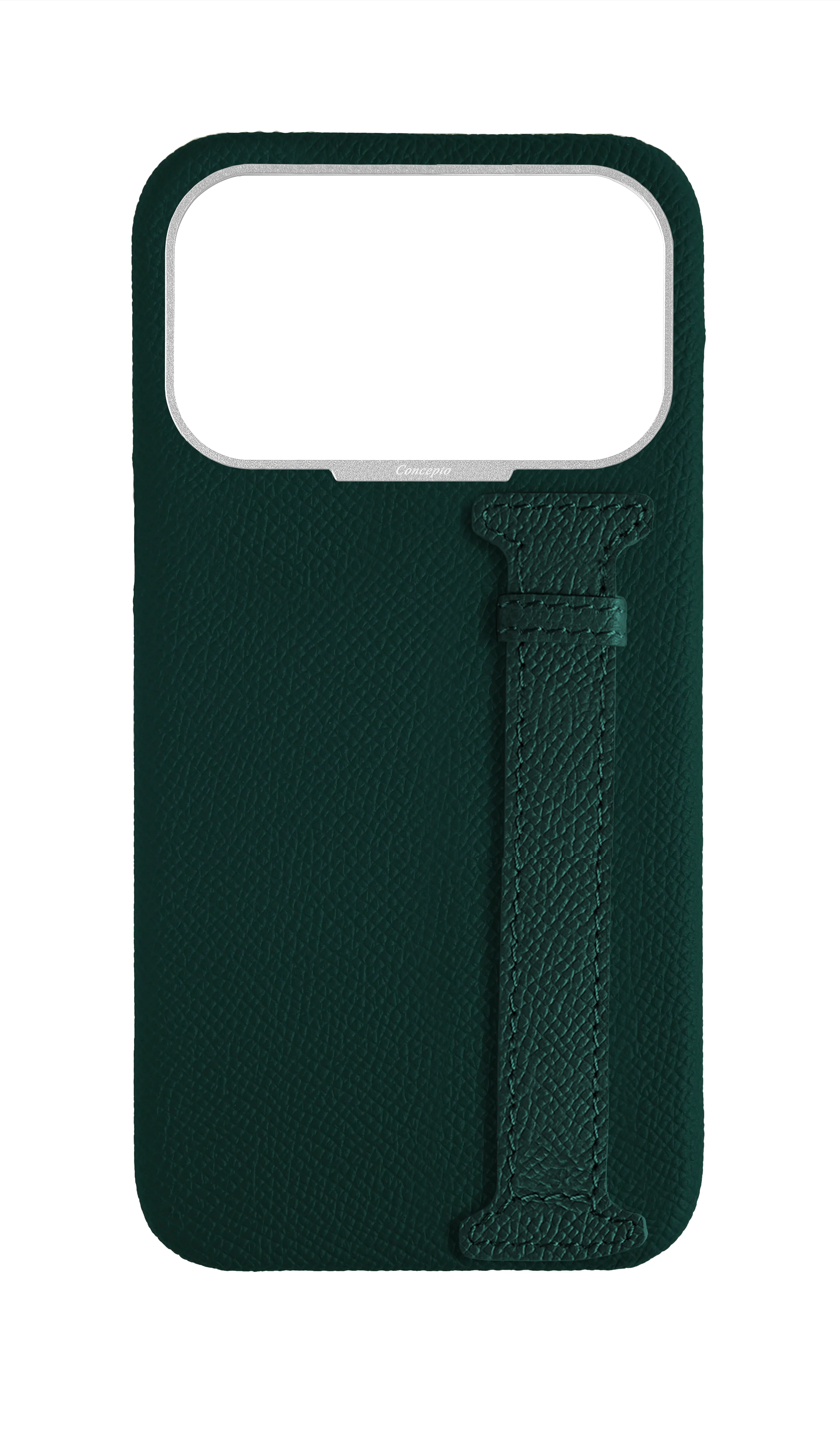 Green Epsom Side Strap Case