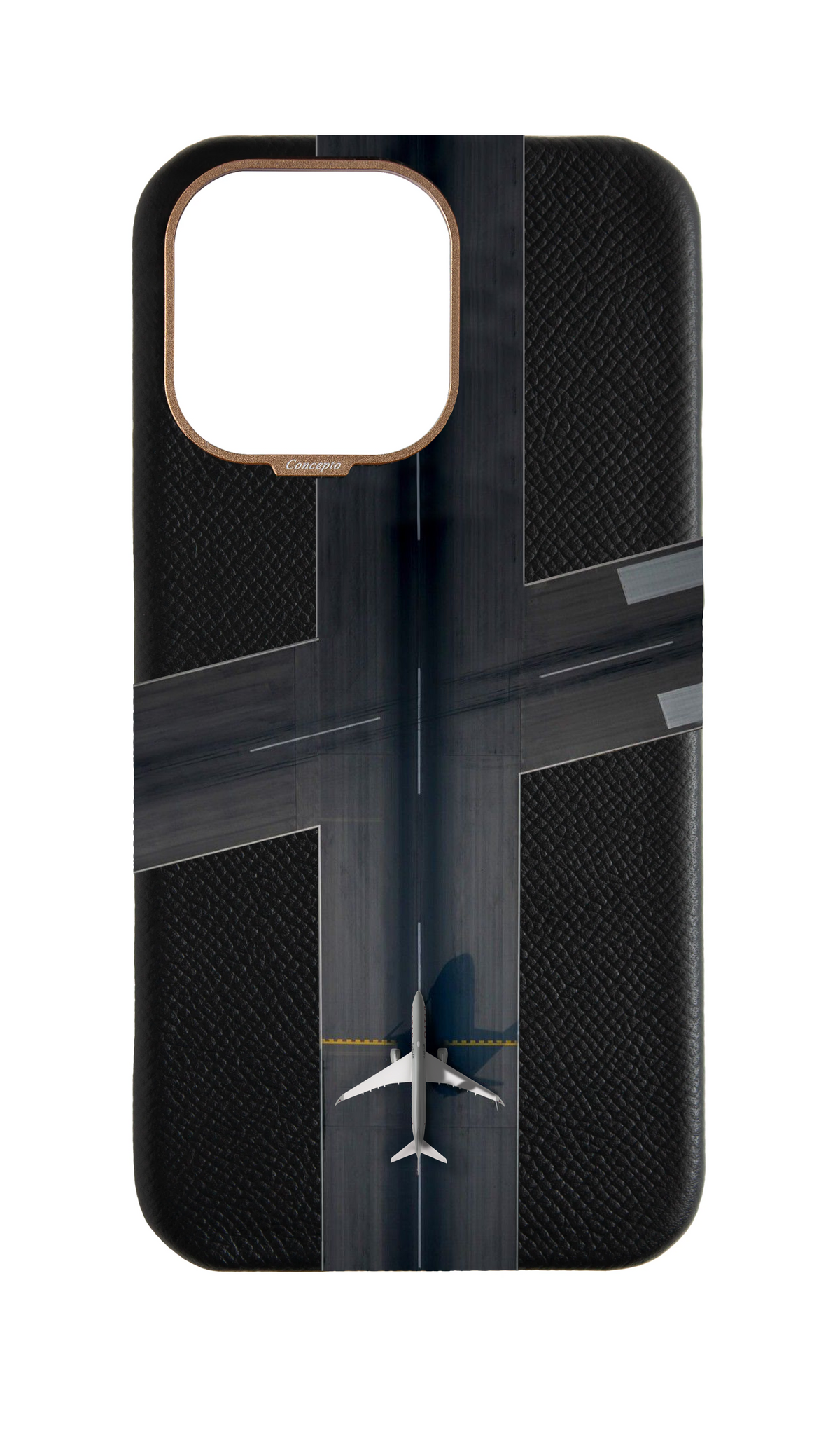 Black Strapless Epsom Case - The Runway