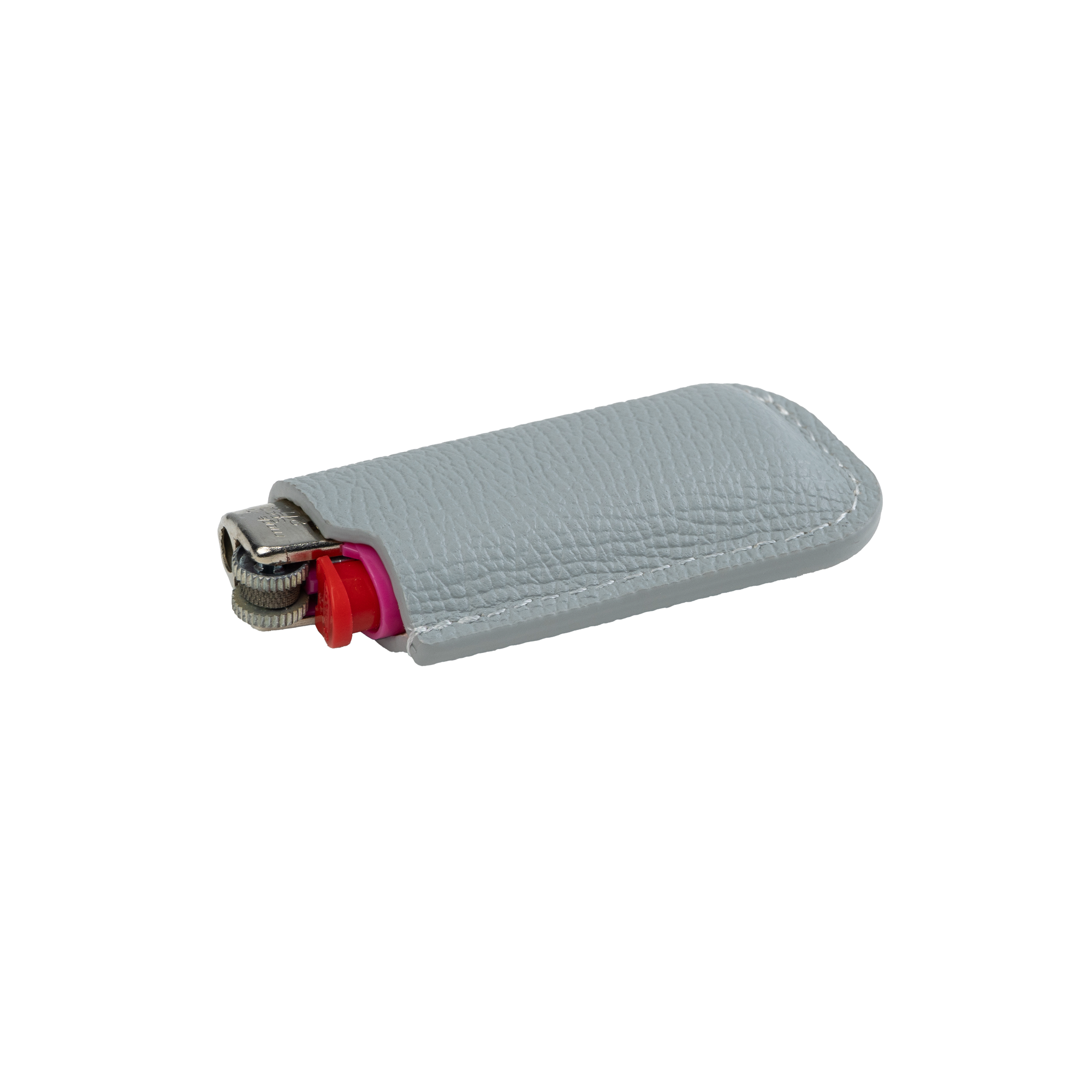 Light Blue Grey Bic Lighter Sleeve