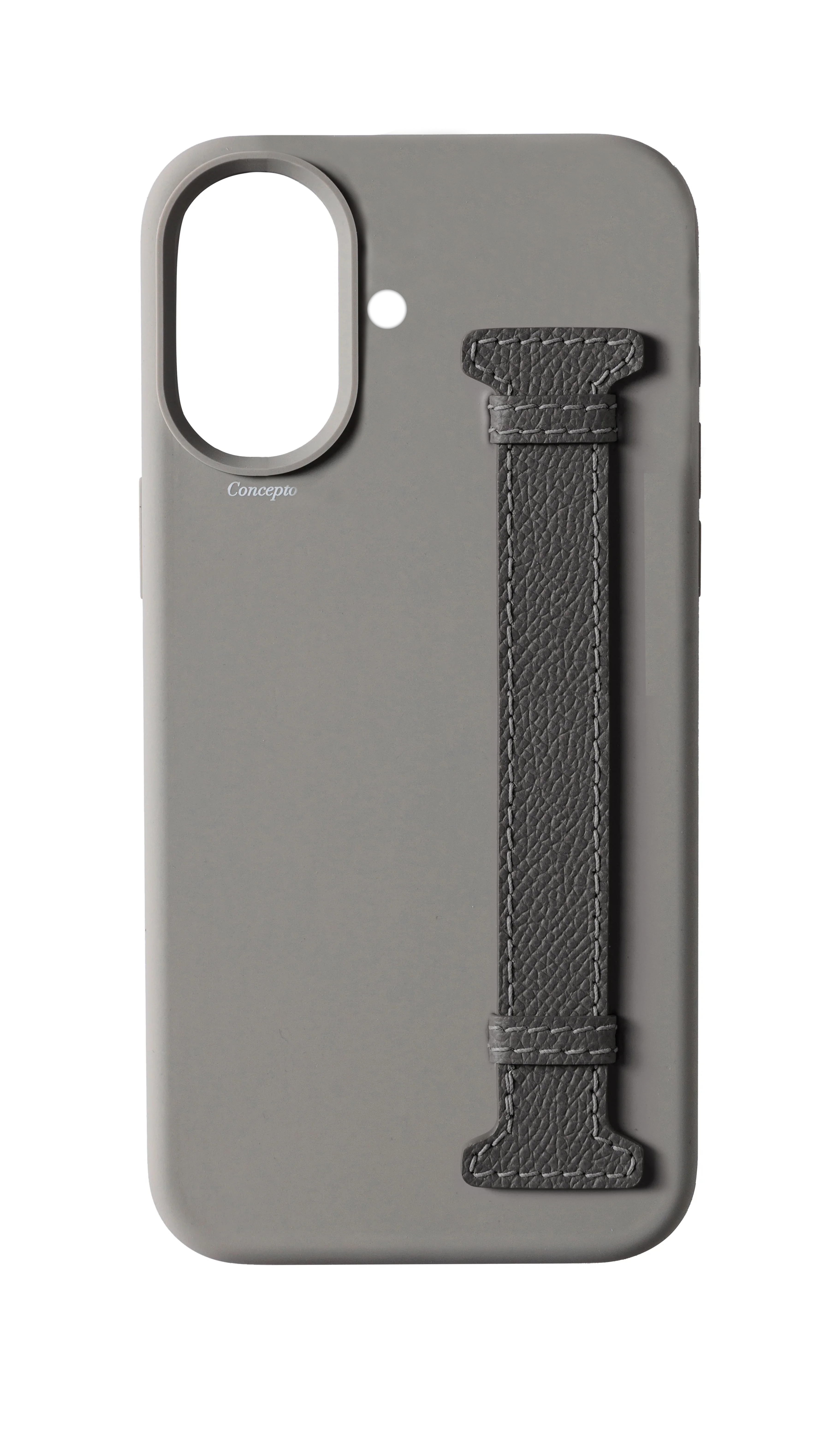 Grey Silicon Side Strap Case