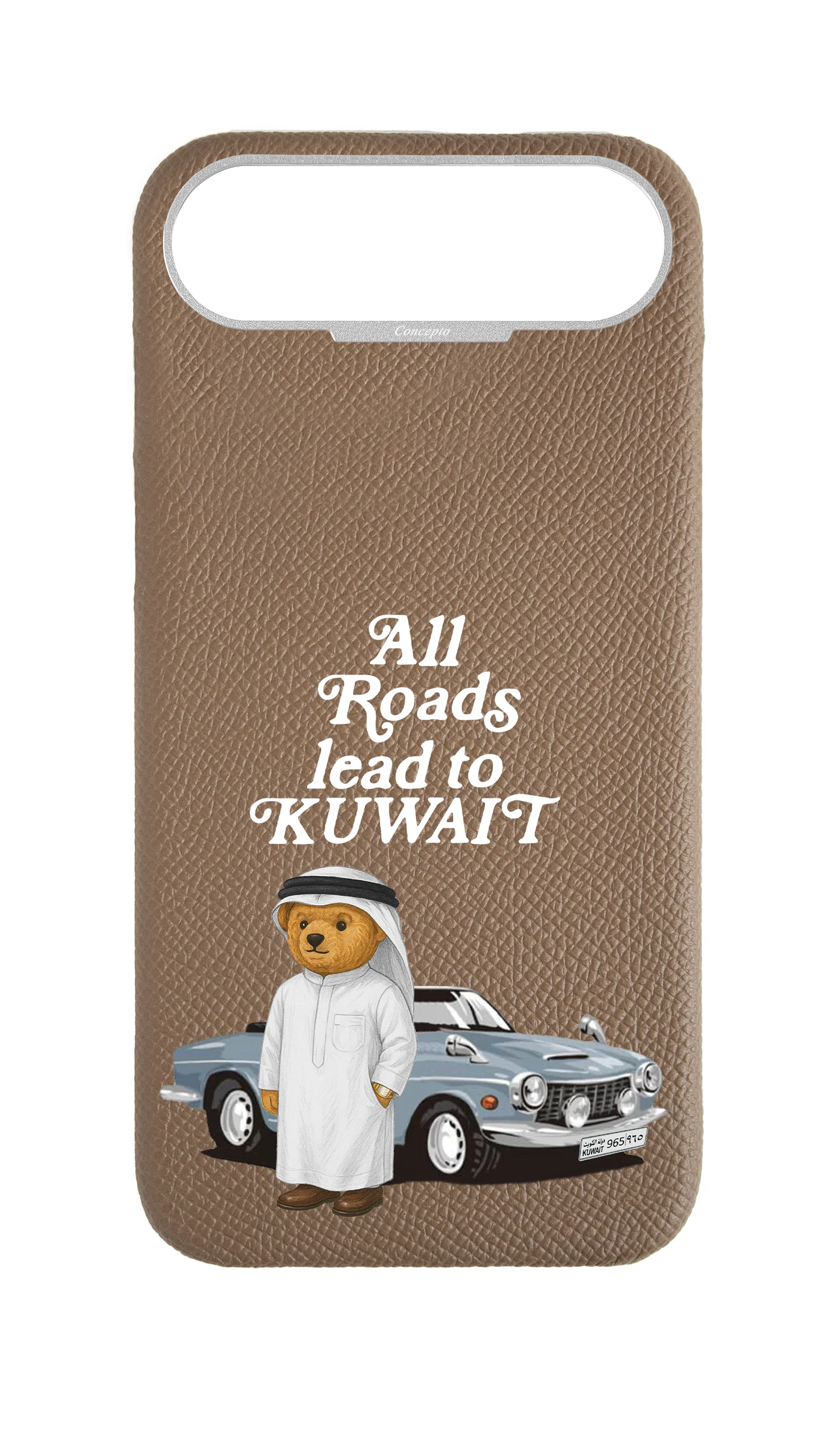 Taupe Strapless Case - Kuwait