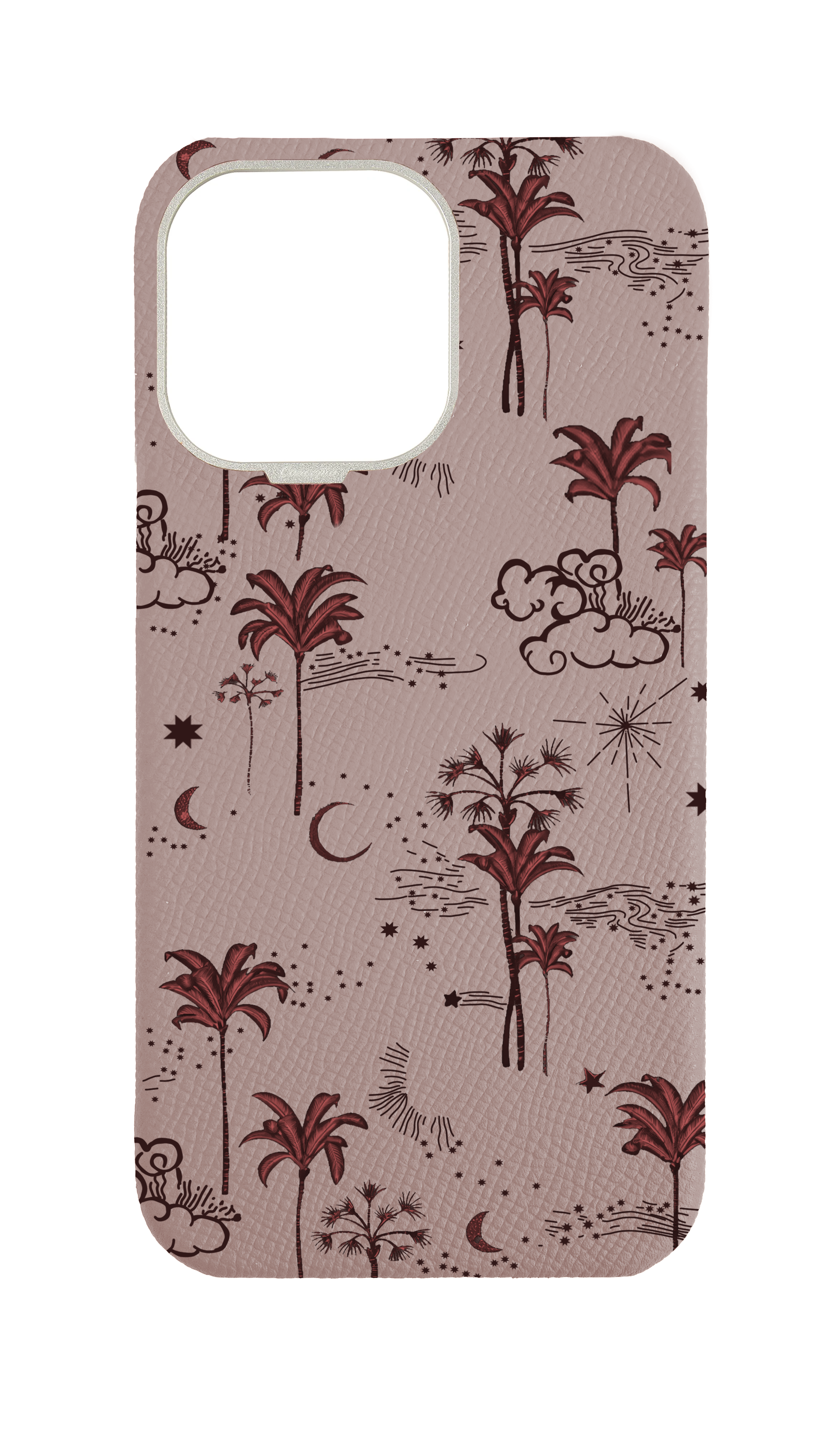 Blush Pink Strapless Case - Crescent Oasis