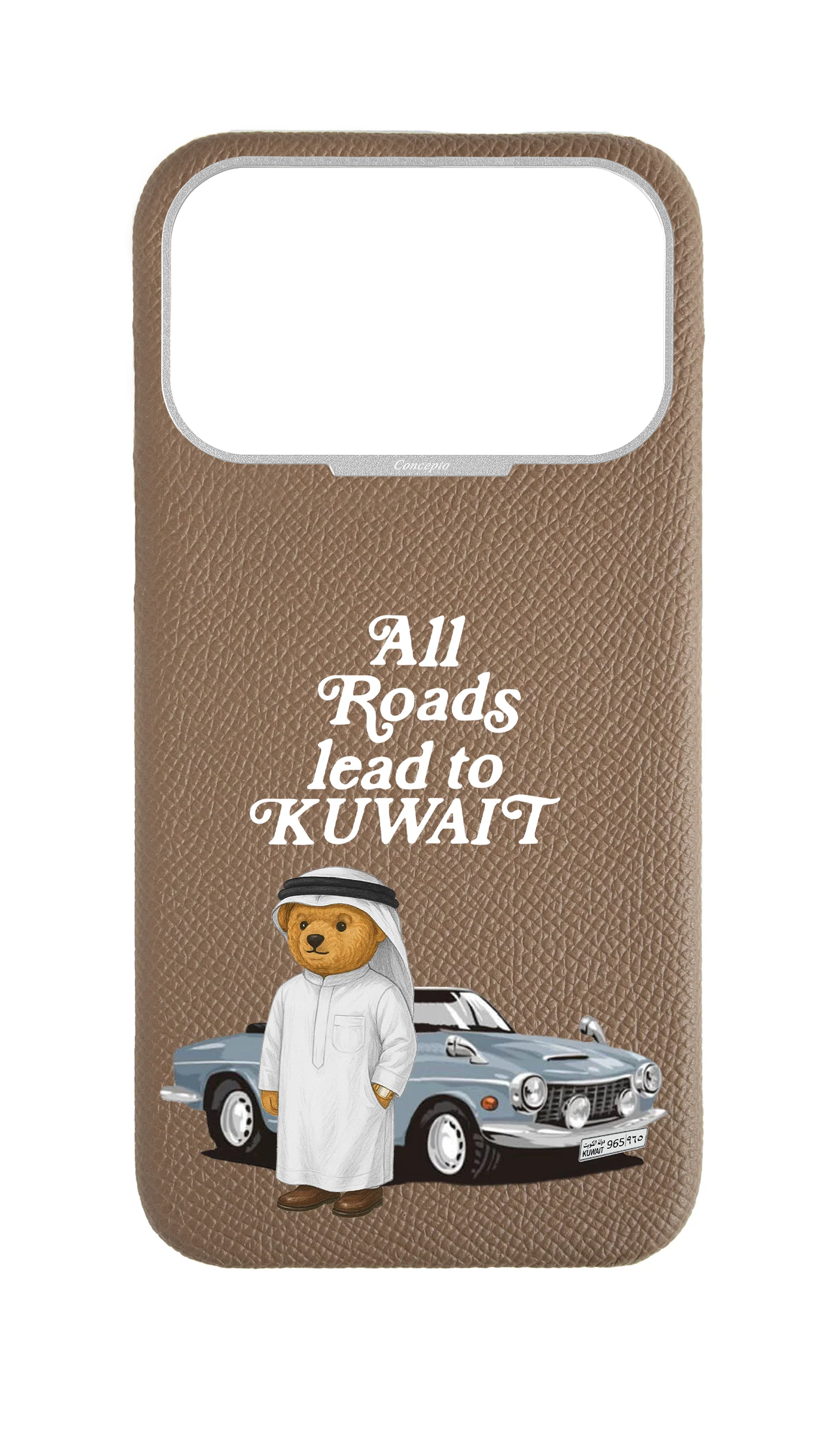 Taupe Strapless Case - Kuwait