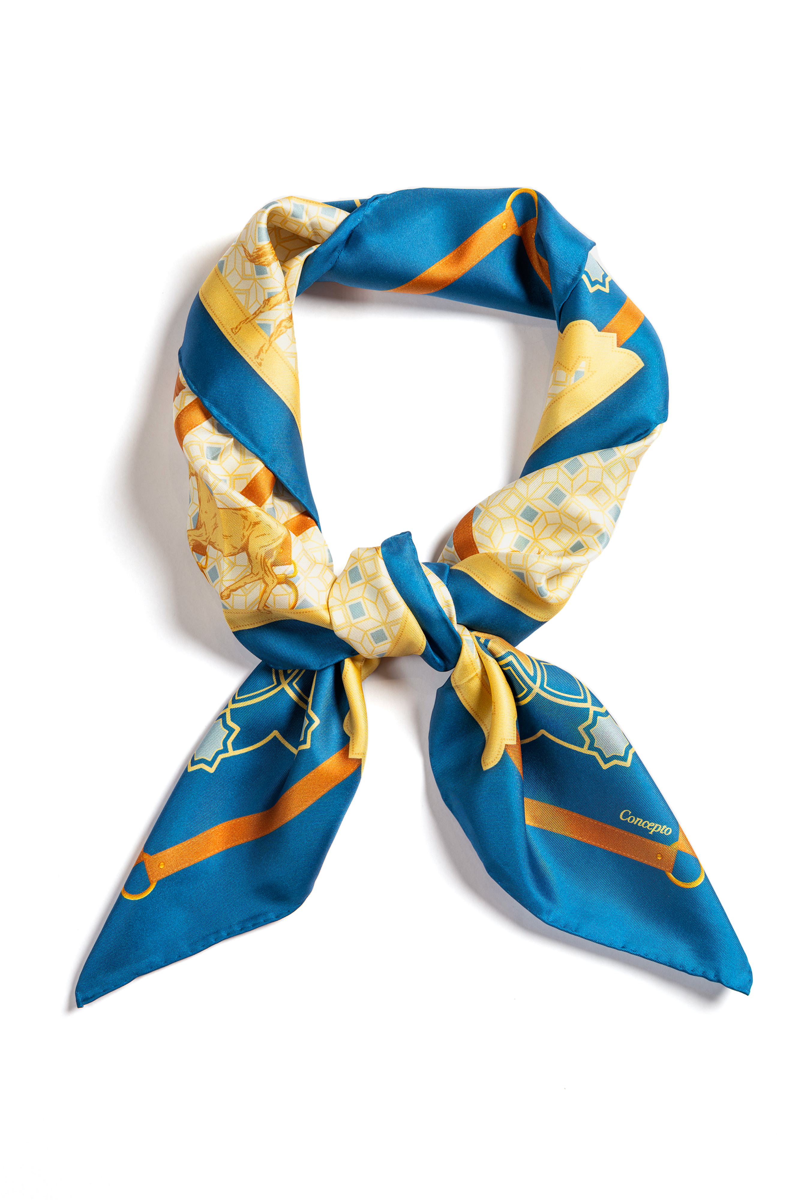 Qatar Equestrian Silk Scarf