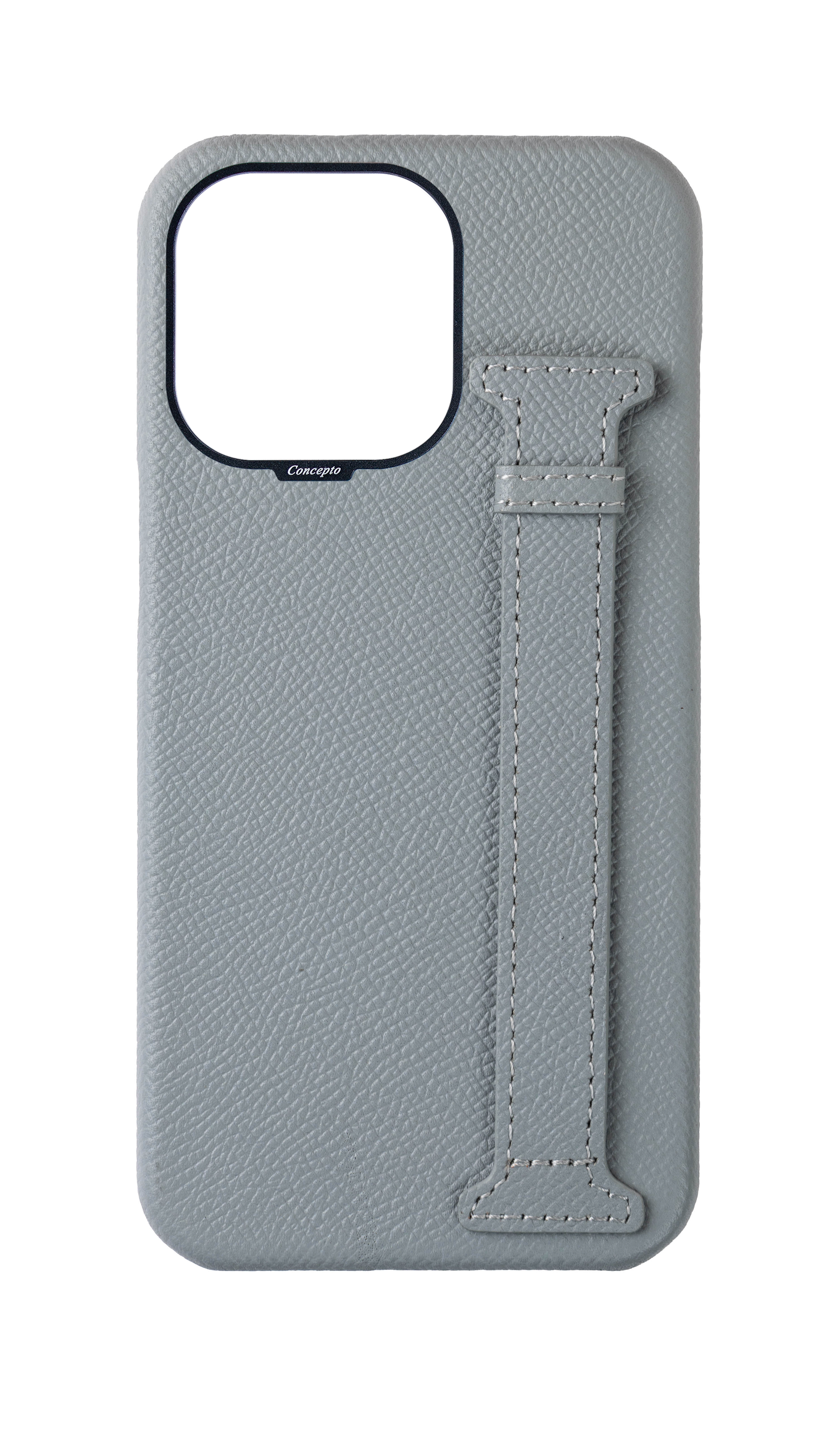 Light Blue Epsom Side Strap Case