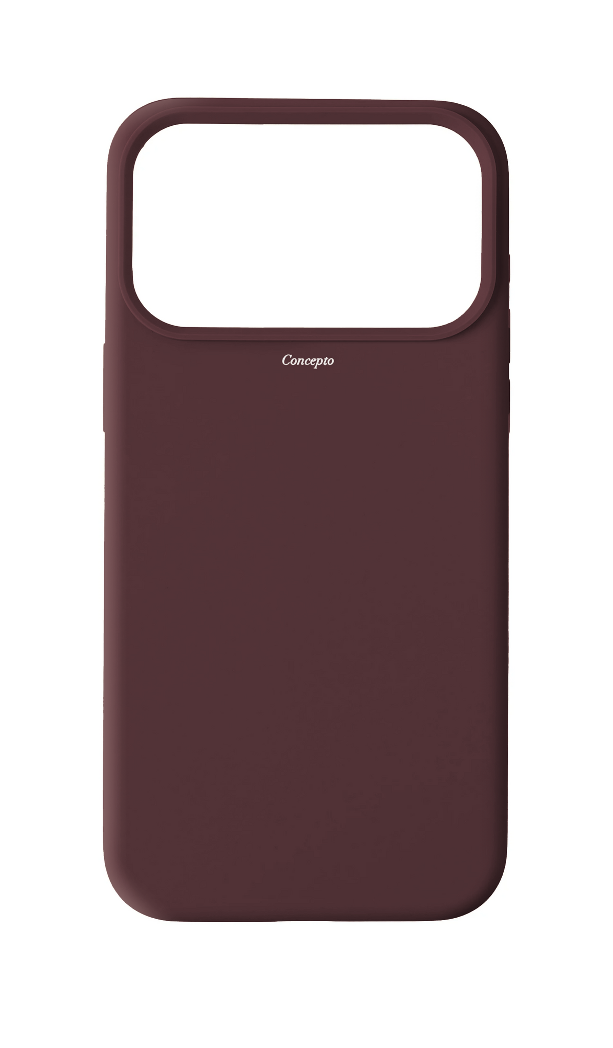 Burgundy Silicon Strapless Case