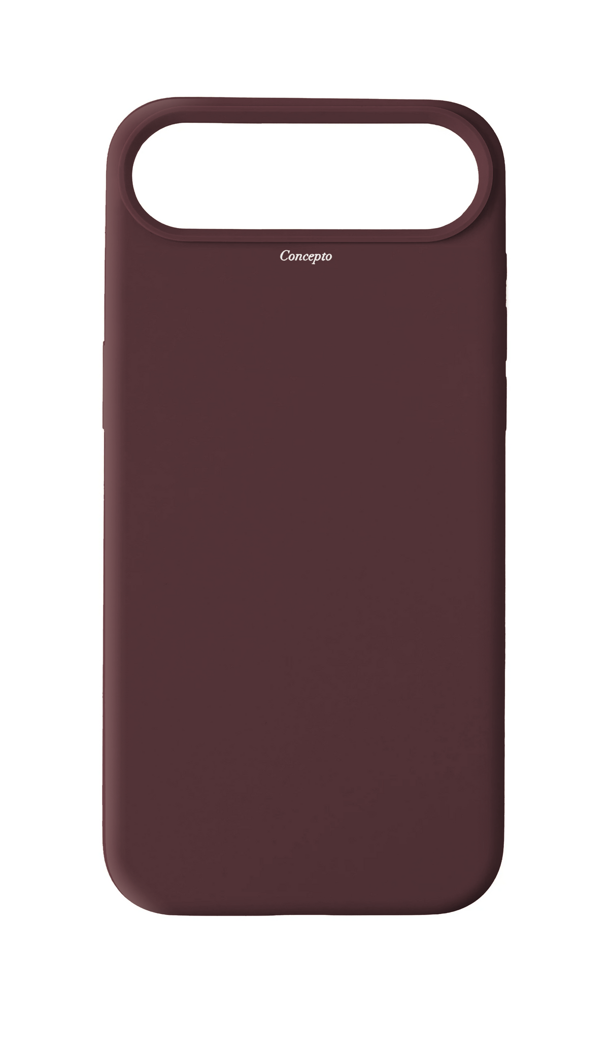 Burgundy Silicon Strapless Case