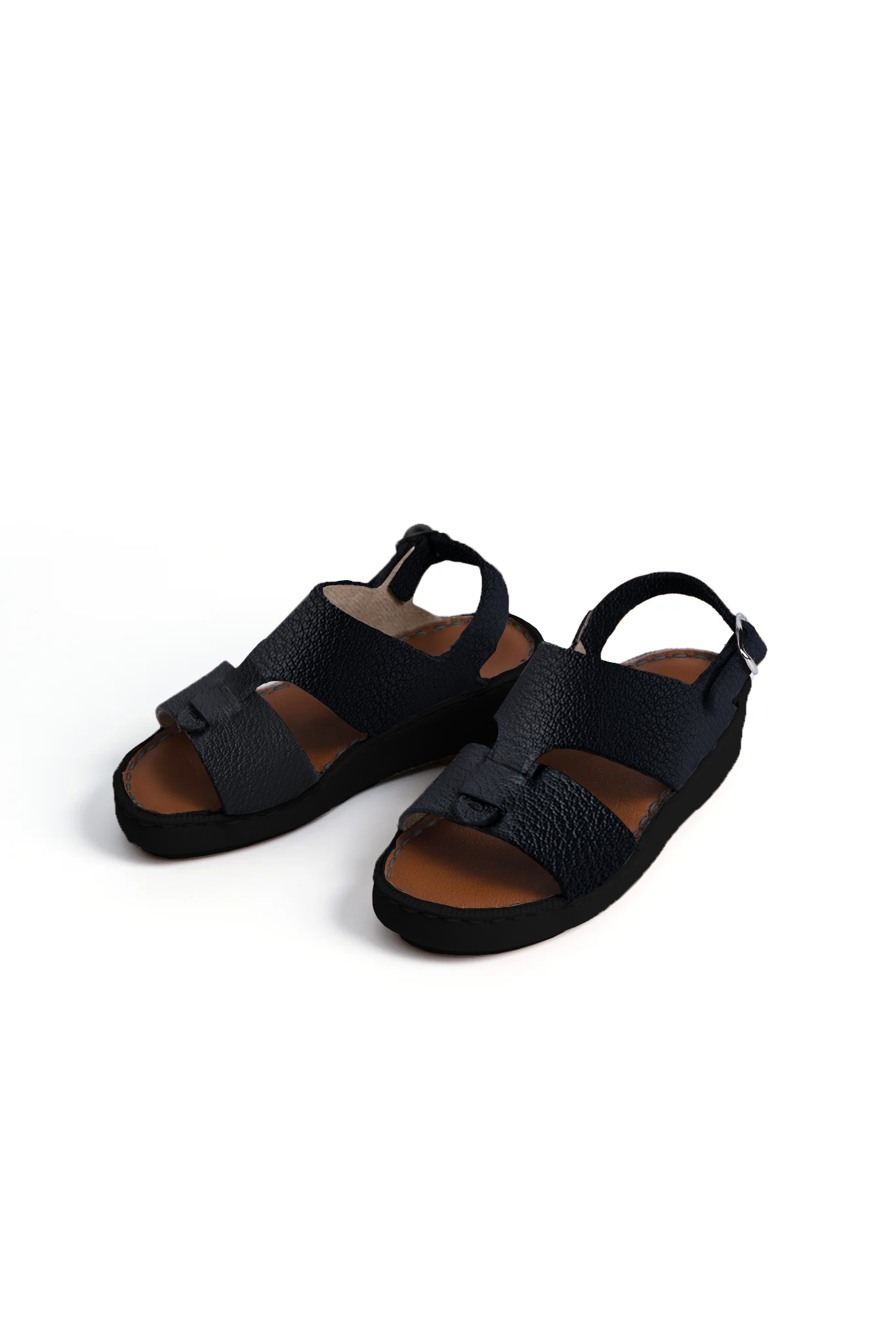 Boys / Kids - Black Classic Design Sandal