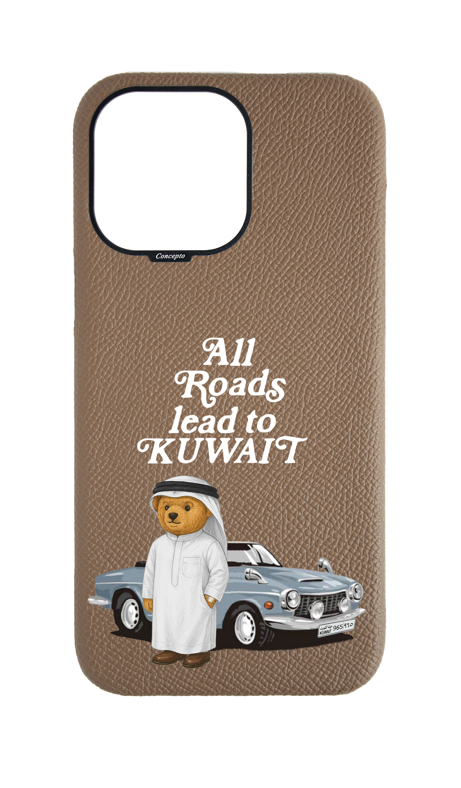 Taupe Strapless Case - Kuwait