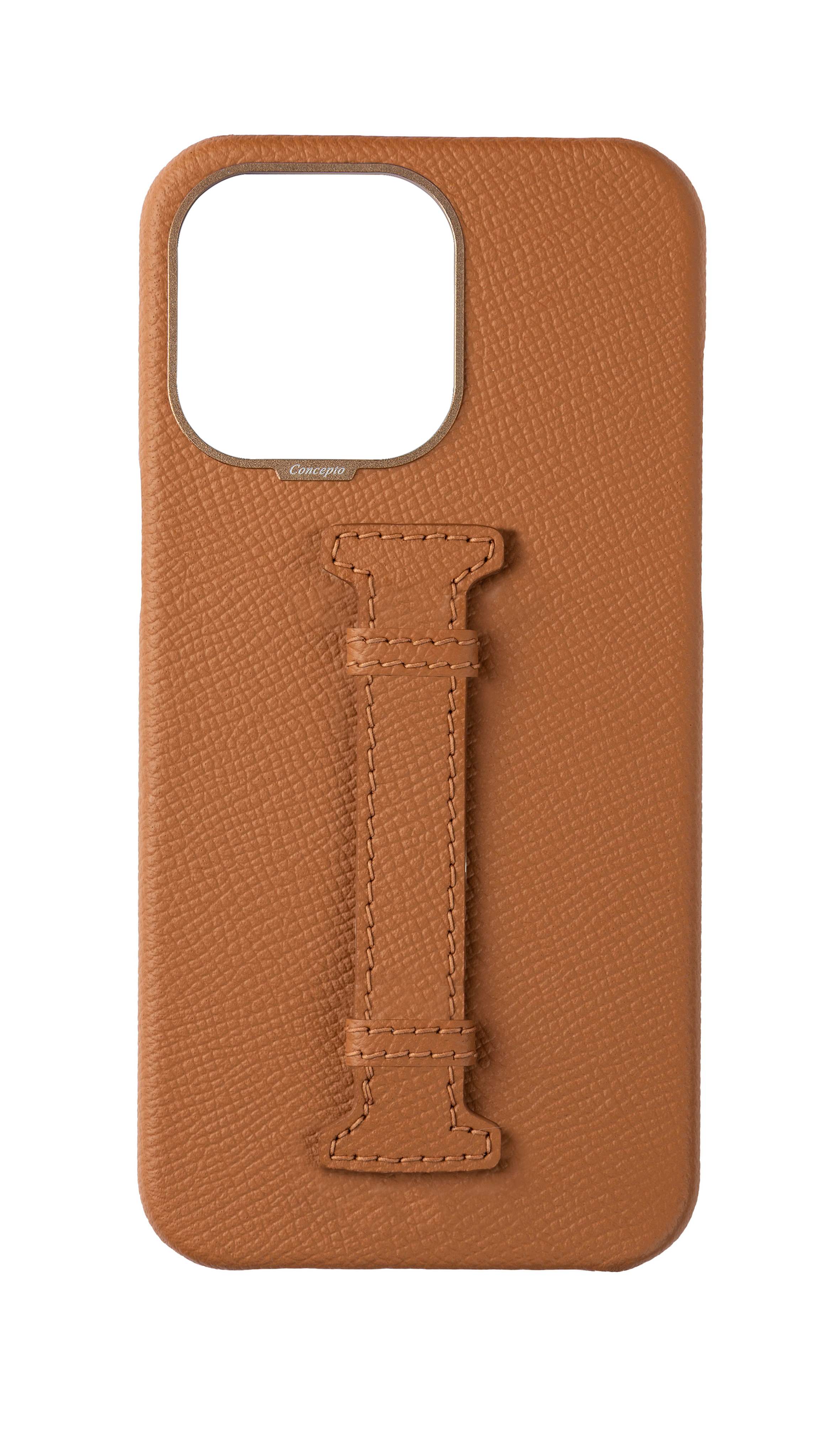Tan Epsom Middle Strap Case