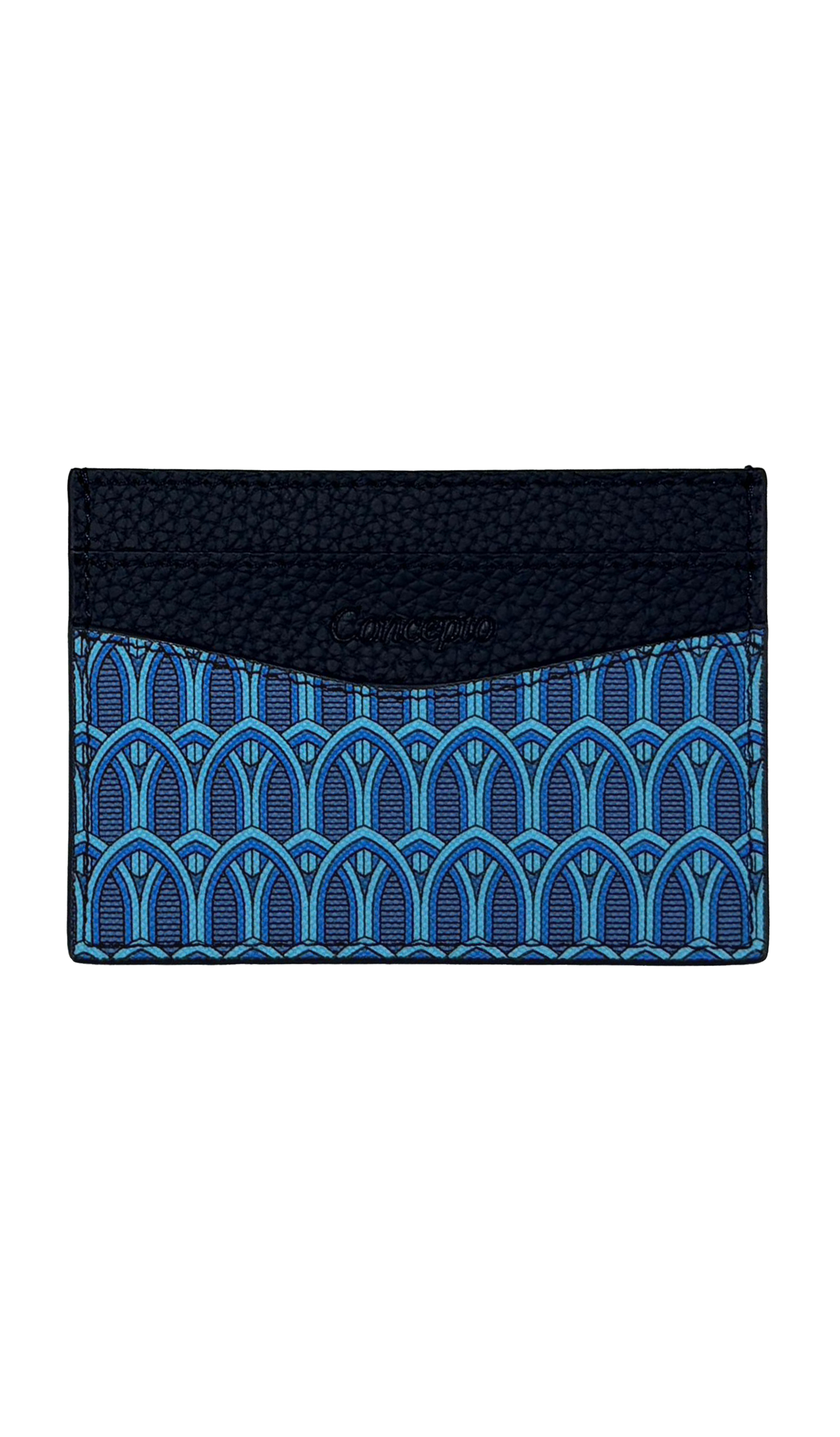 Blue Monogram Cardholder