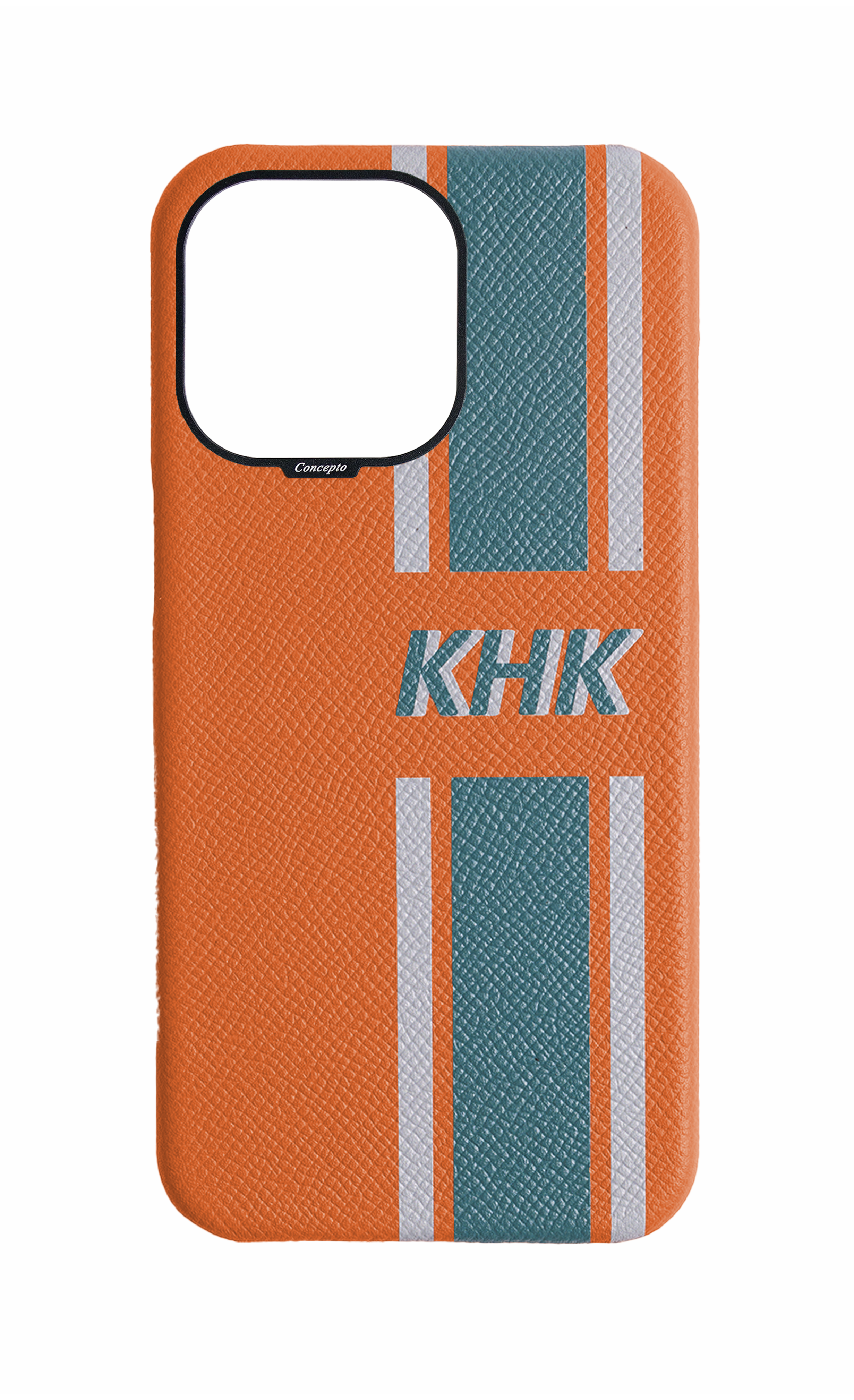 Striped Orange Strapless Case