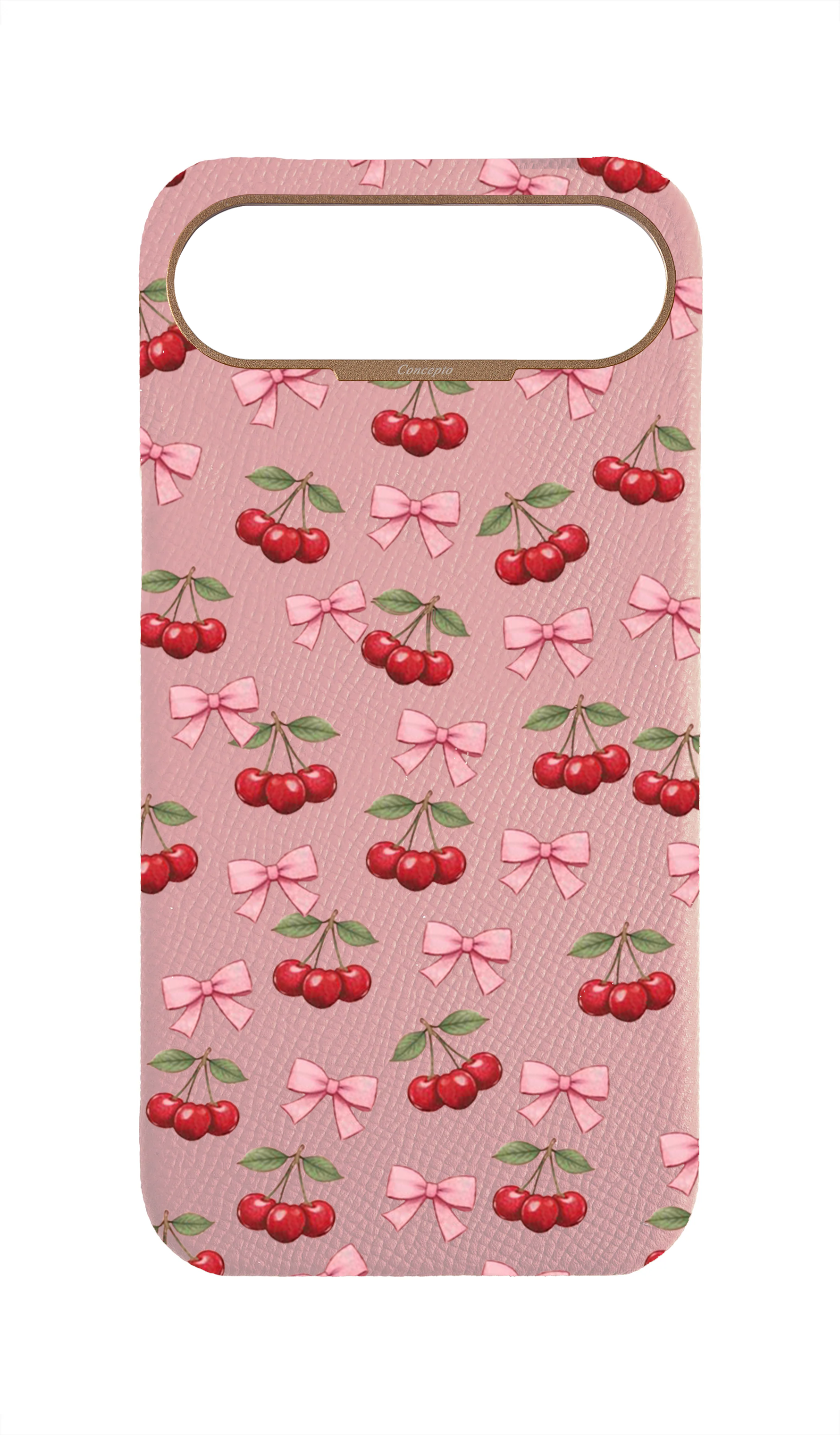 Pink Strapless Case - Cherry Ribbon