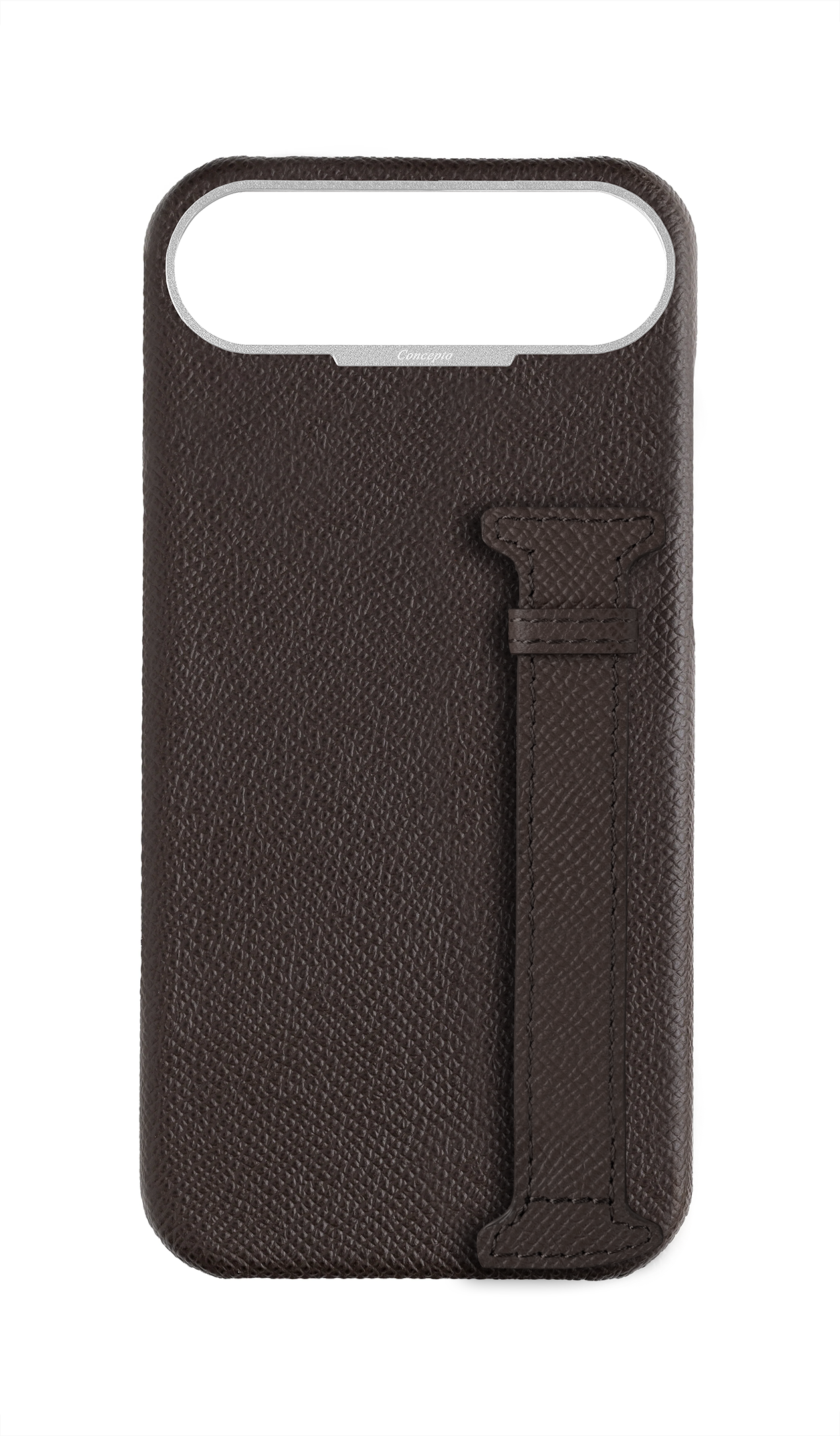 Brown Epsom Side Strap Case