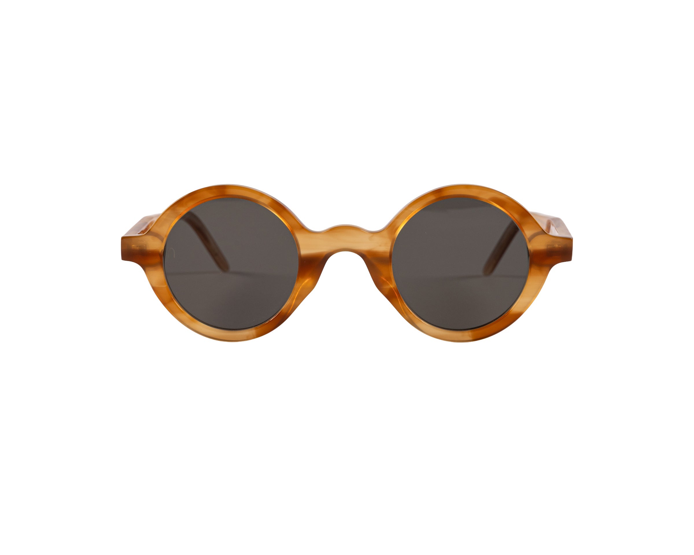Honey Marbled Orb Sunglasses