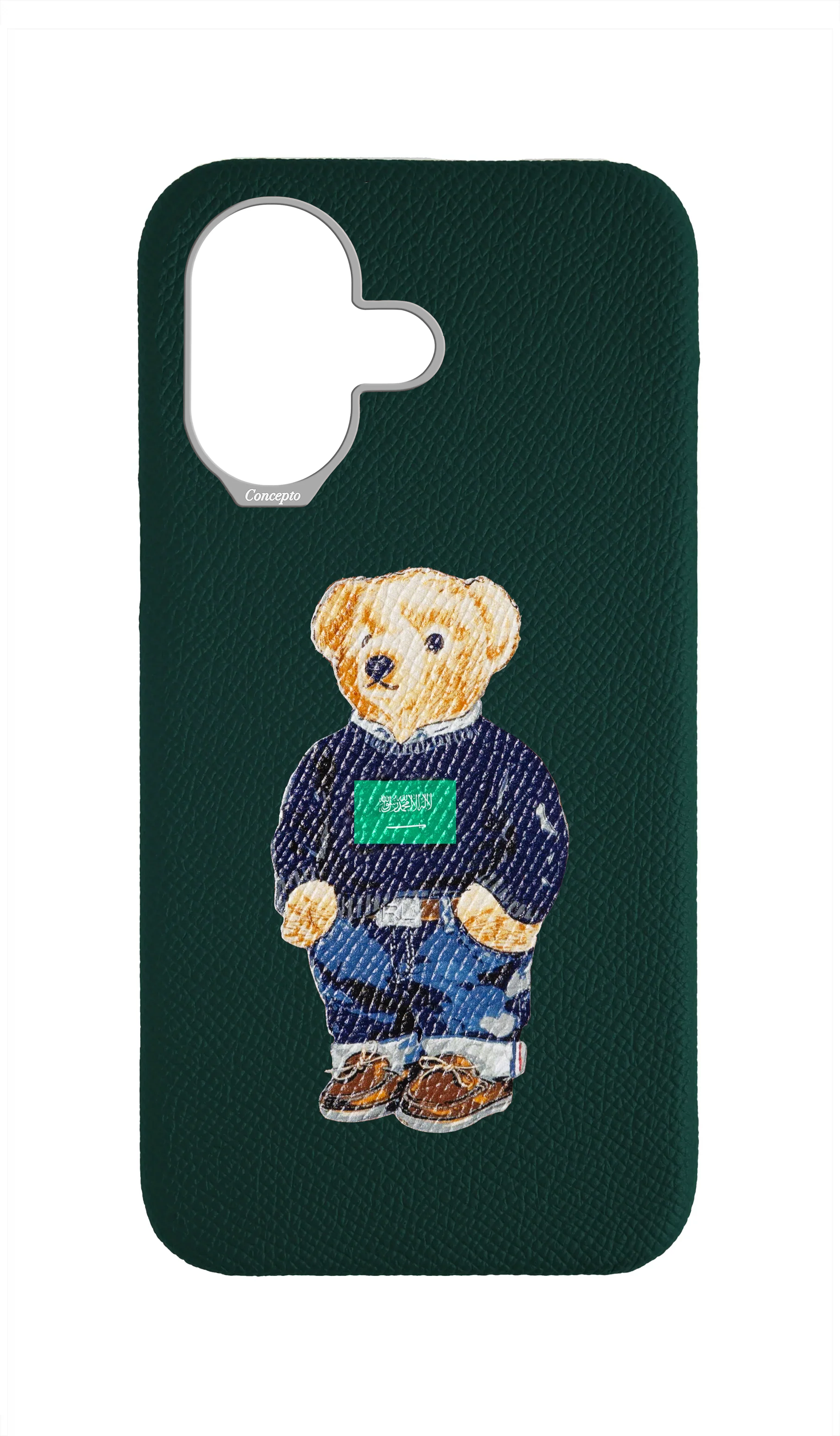 Teddy Green Strapless Case (KSA)