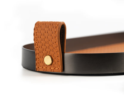 Tan Capsule Brushed Steel Tray