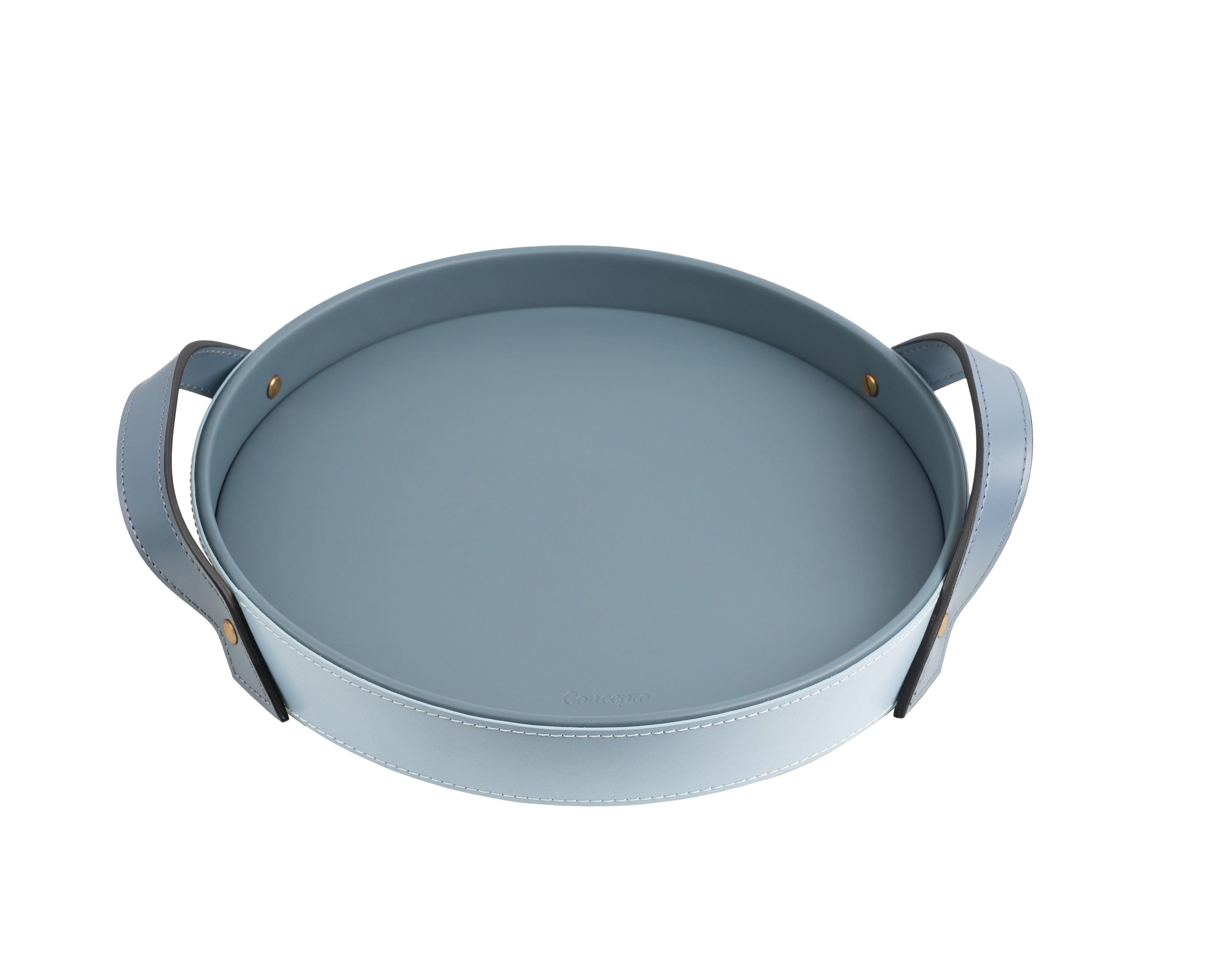 Azure / Navy Circular Tray