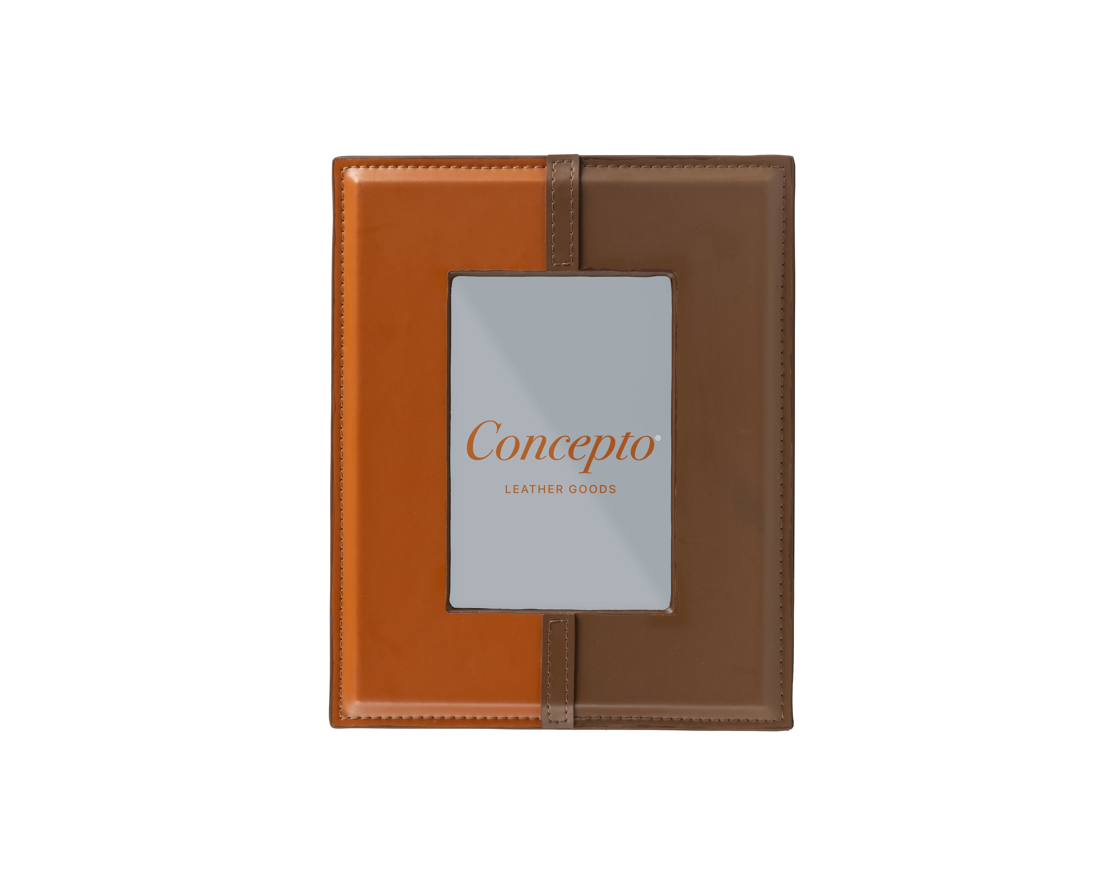 Brown / Tan Rectangular Photo Frame