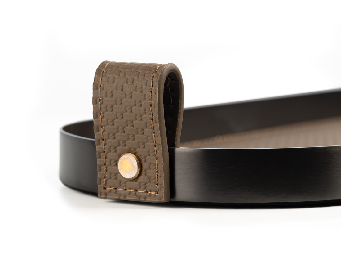 Taupe Capsule Brushed Steel Tray