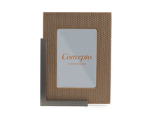 Taupe Steel Photo Frame