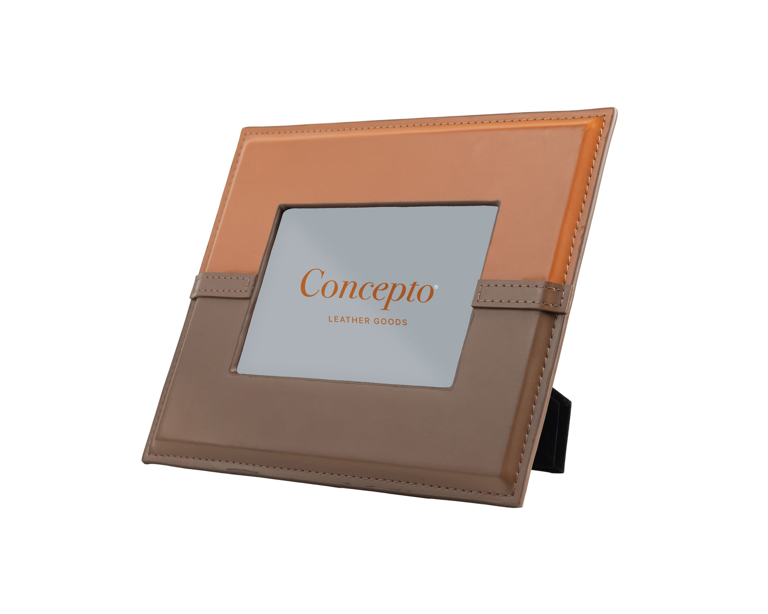 Brown / Tan Rectangular Photo Frame