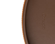 Brown / Tan Circular Tray