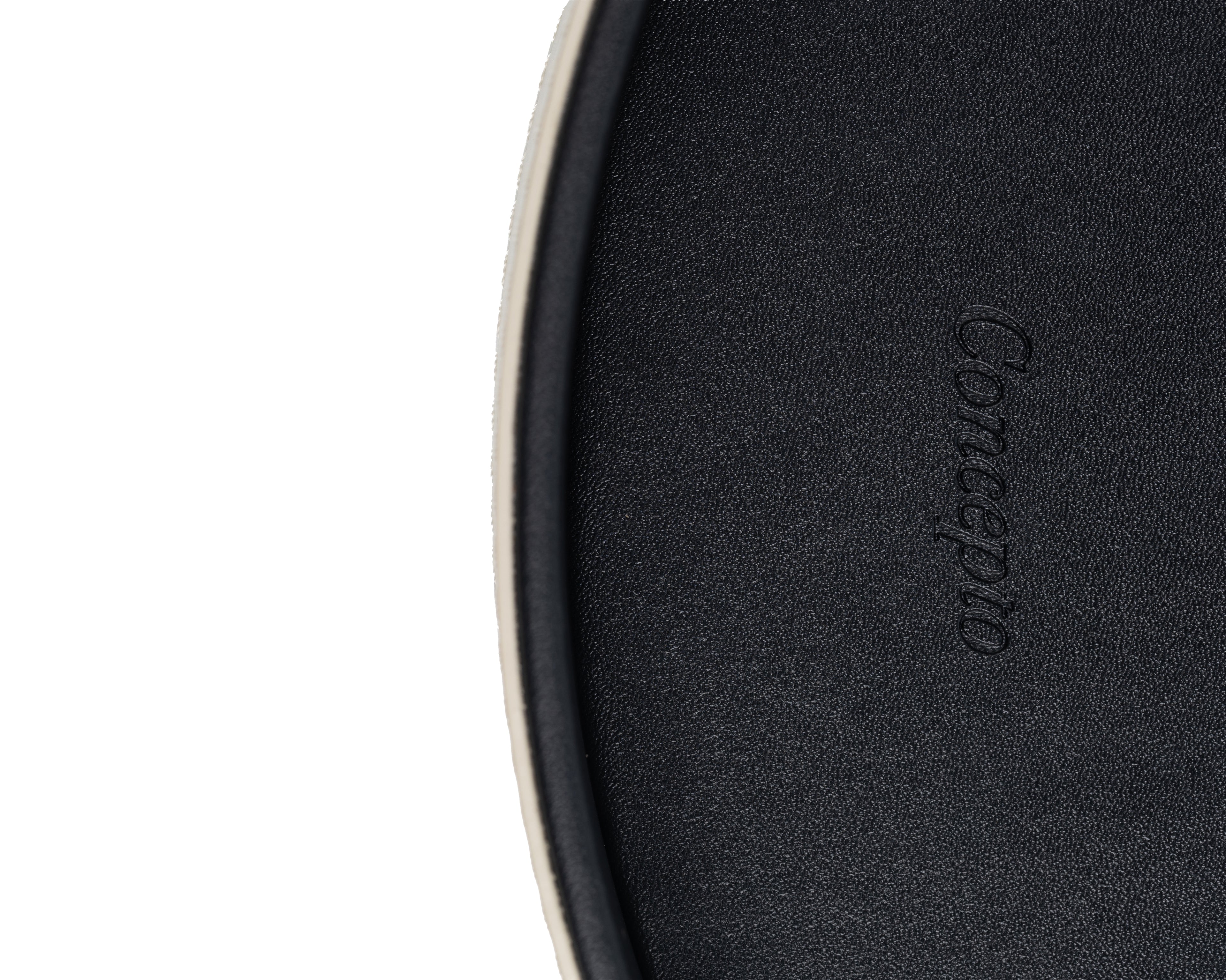 Black / White Circular Tray