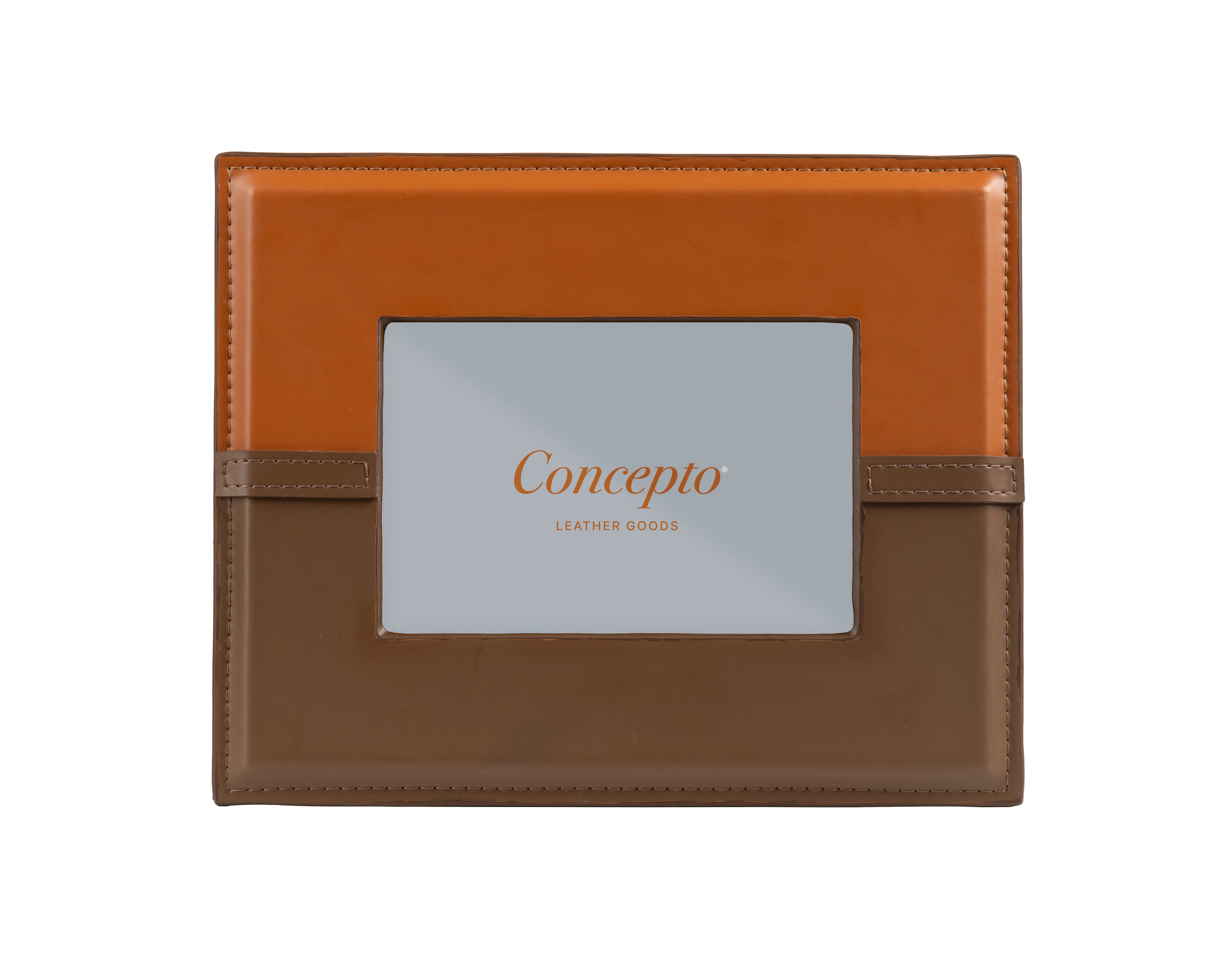 Brown / Tan Rectangular Photo Frame