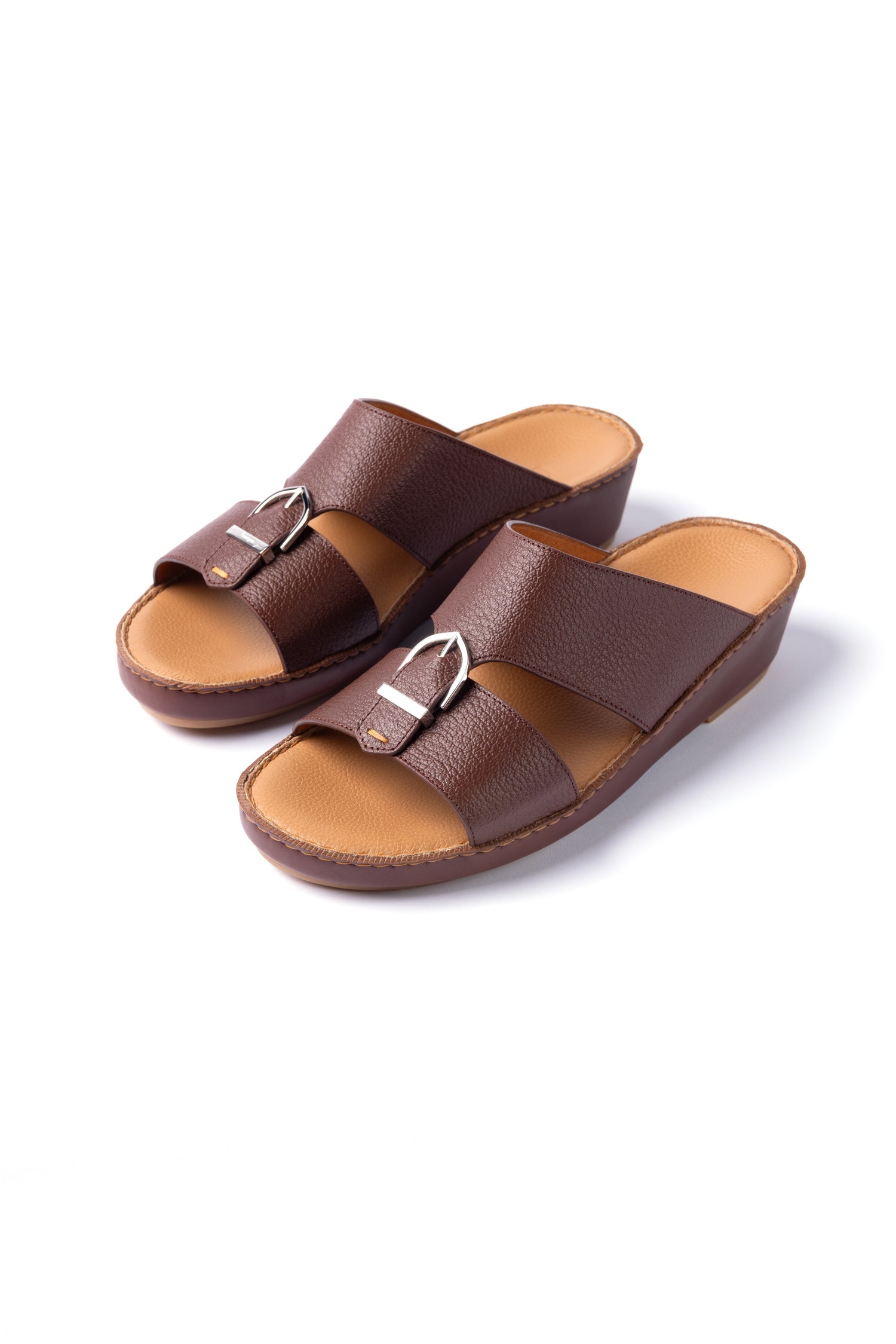 Brown Steel Arch Design Sandal - 2nd Generation