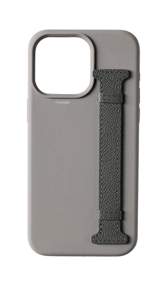 Grey Silicon Side Strap Case