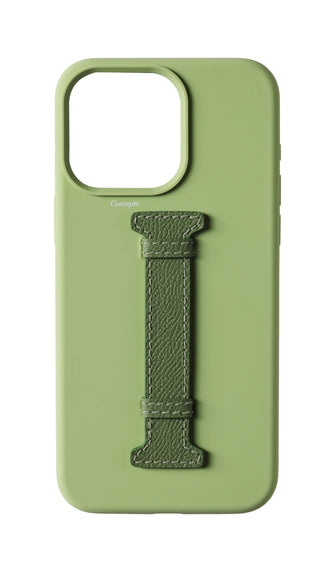 Avocado Silicon Middle Strap Case