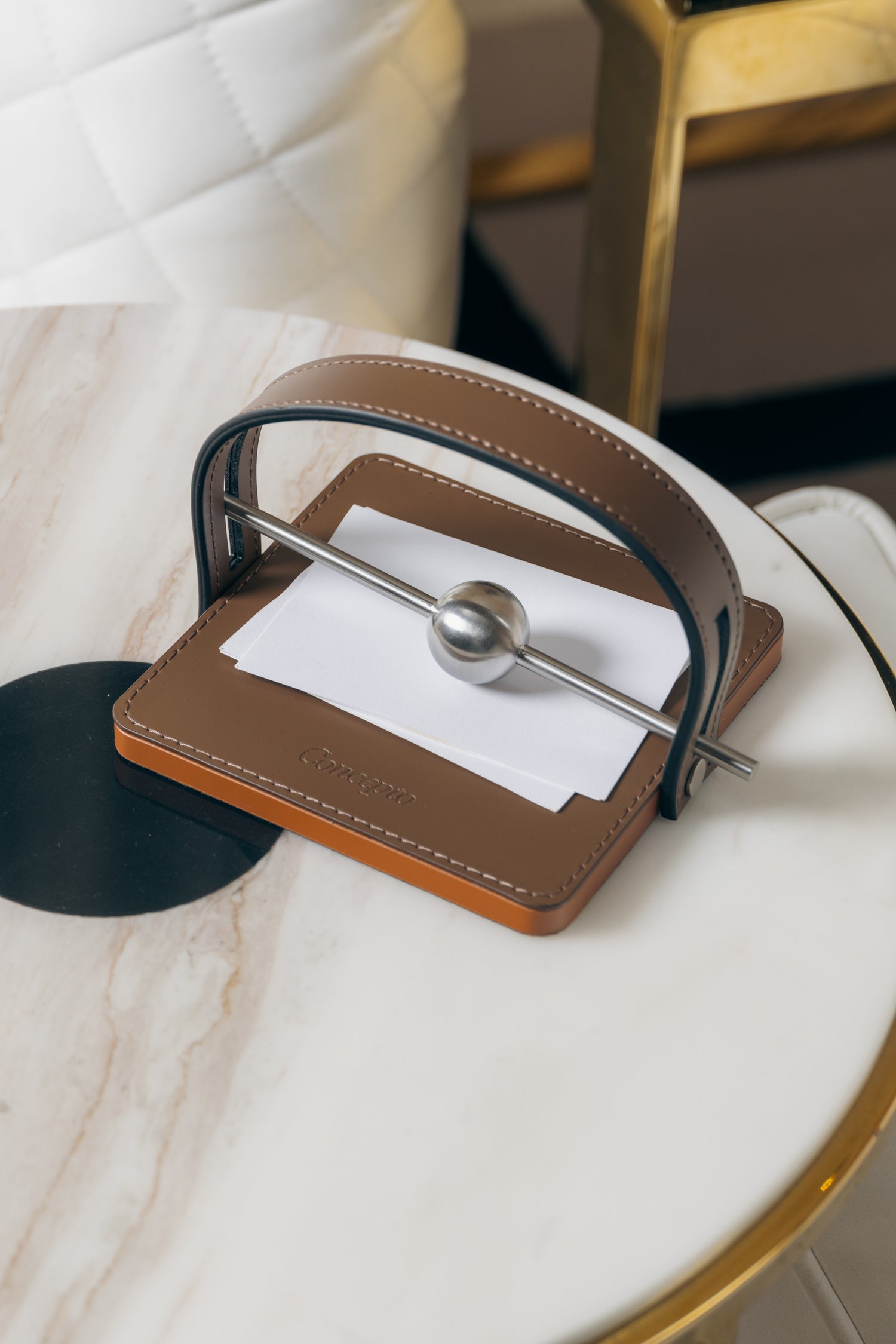 Brown / Tan Paper Weight