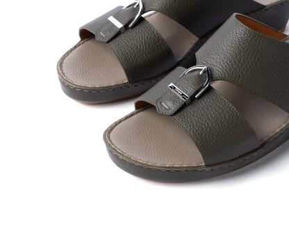 Green Steel Arch Design Sandal - 2nd Generation