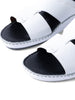 White Embroidery Design Sandal