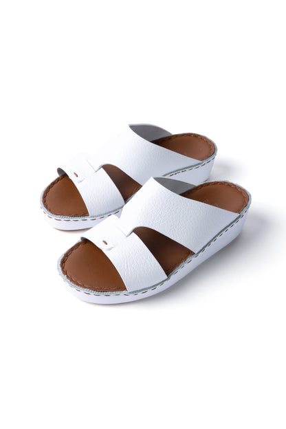 Boys / Kids - White Classic Design Sandal