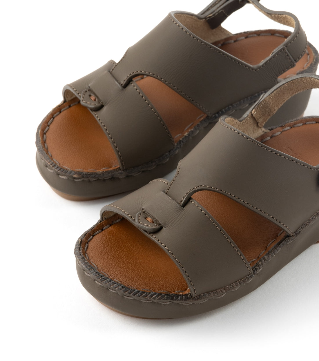 Boys / Kids - Taupe Classic Design Sandal