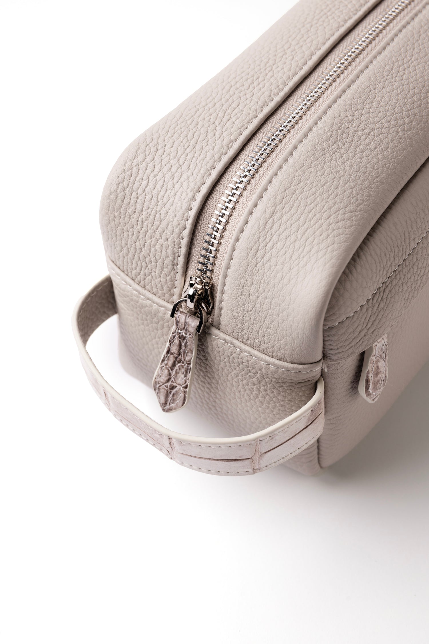 Himalayan White Handcrafted Toiletry Pouch