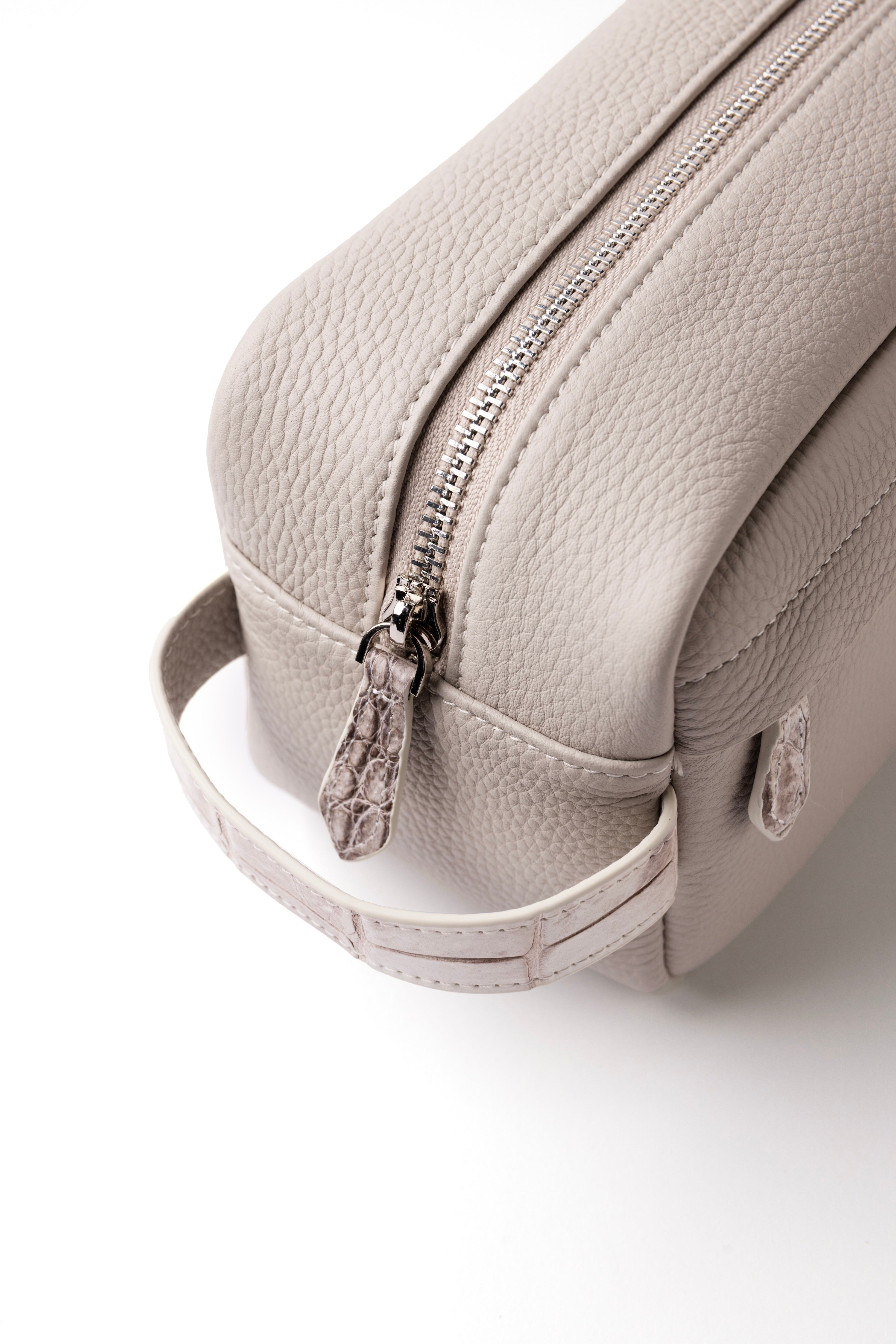 Himalayan White Handcrafted Toiletry Pouch