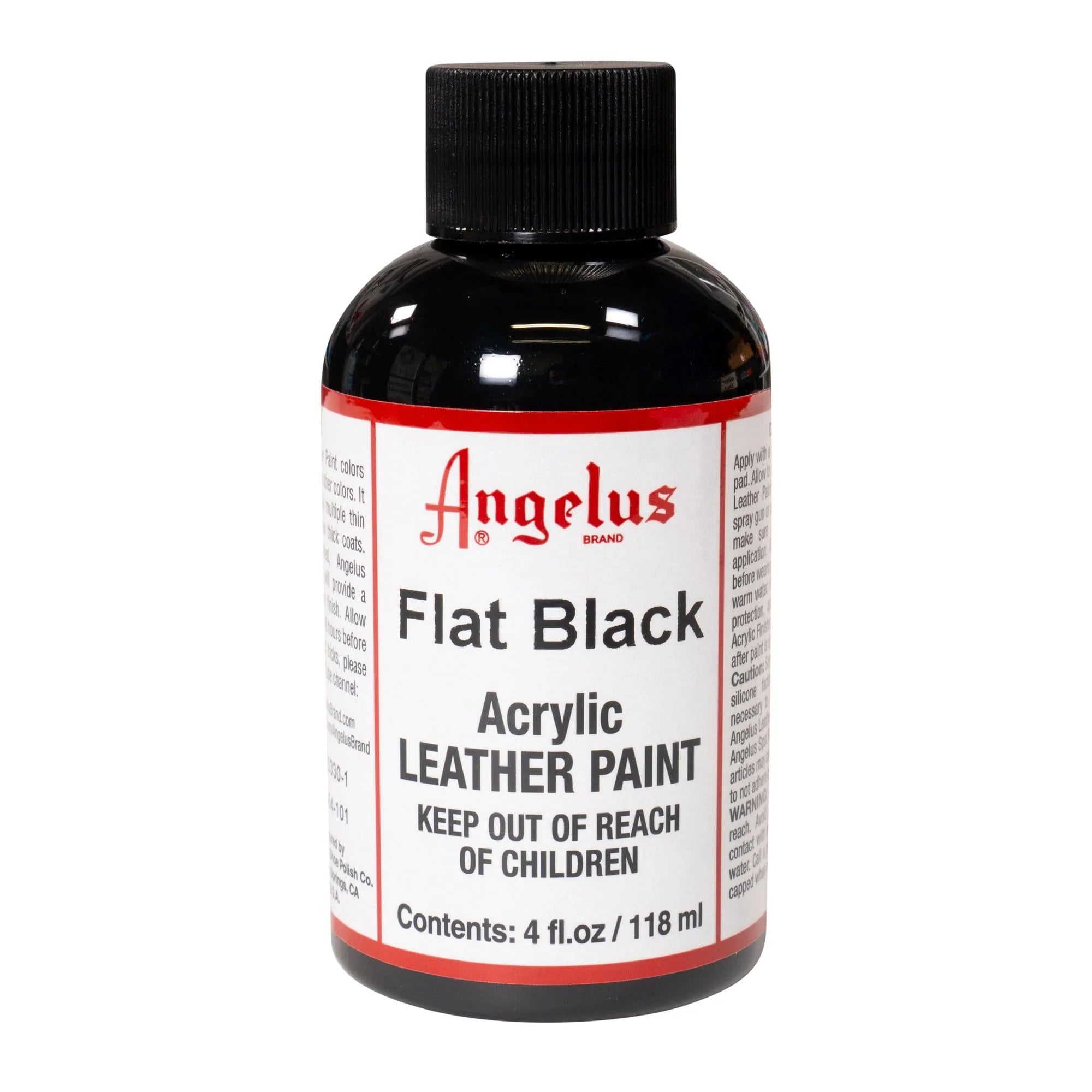 Angelus Flat Black 4oz.