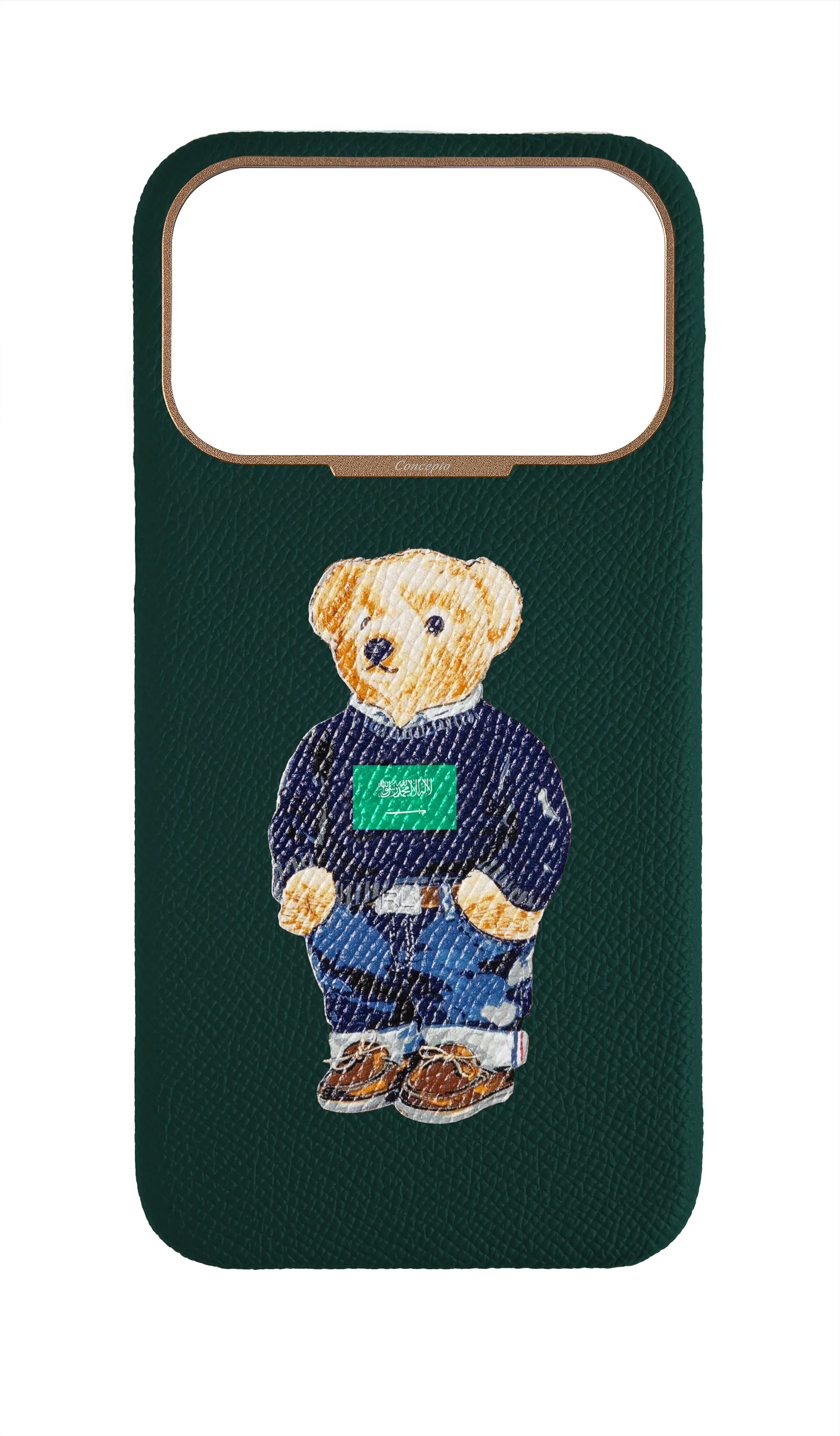 Teddy Green Strapless Case (KSA)