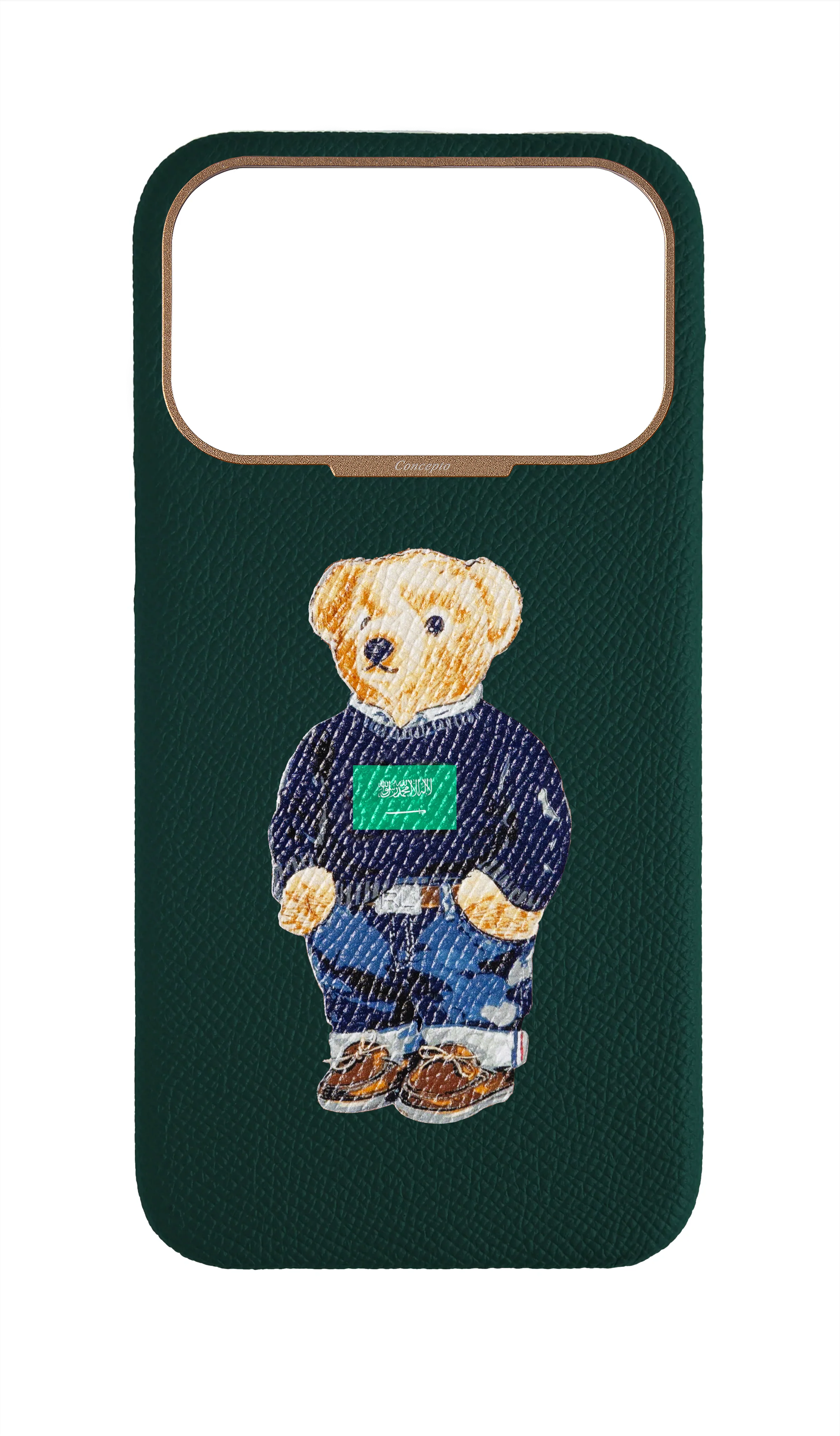 Teddy Green Strapless Case (KSA)